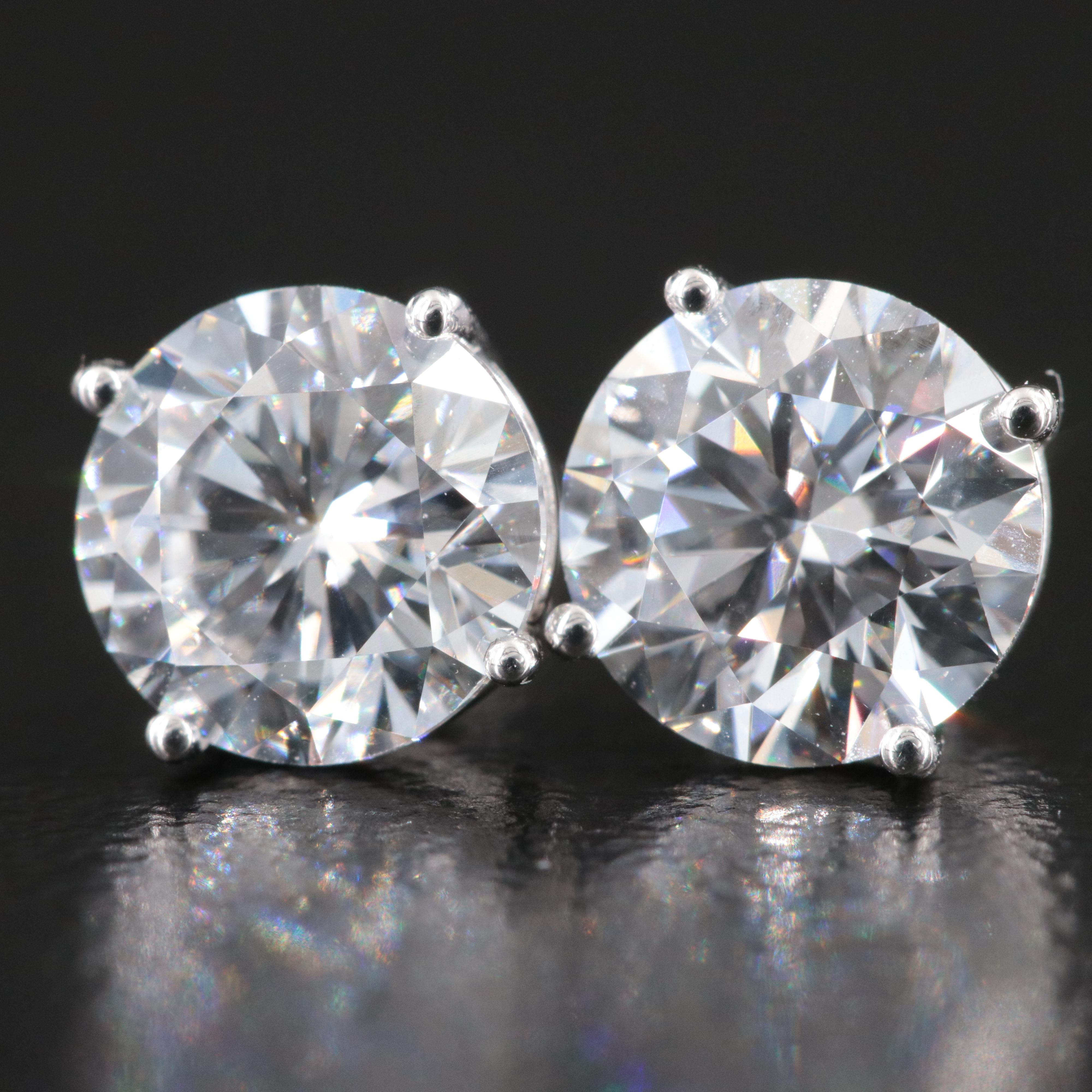 14K 2.00 CTW Lab Grown Diamond Stud Earrings