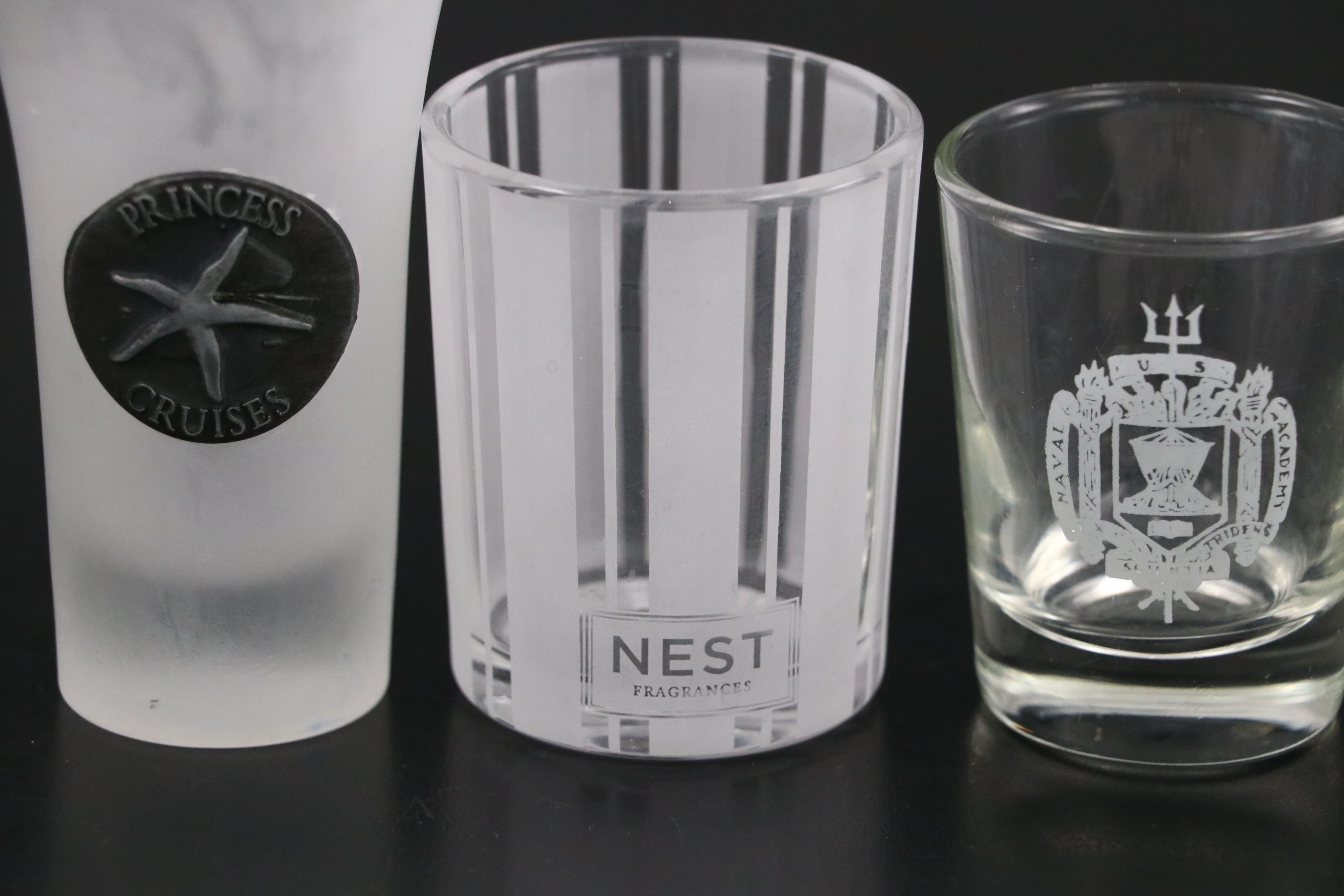 Glass Egg Dish, Divided Bowls, Shakers, Cordials, and More Tableware