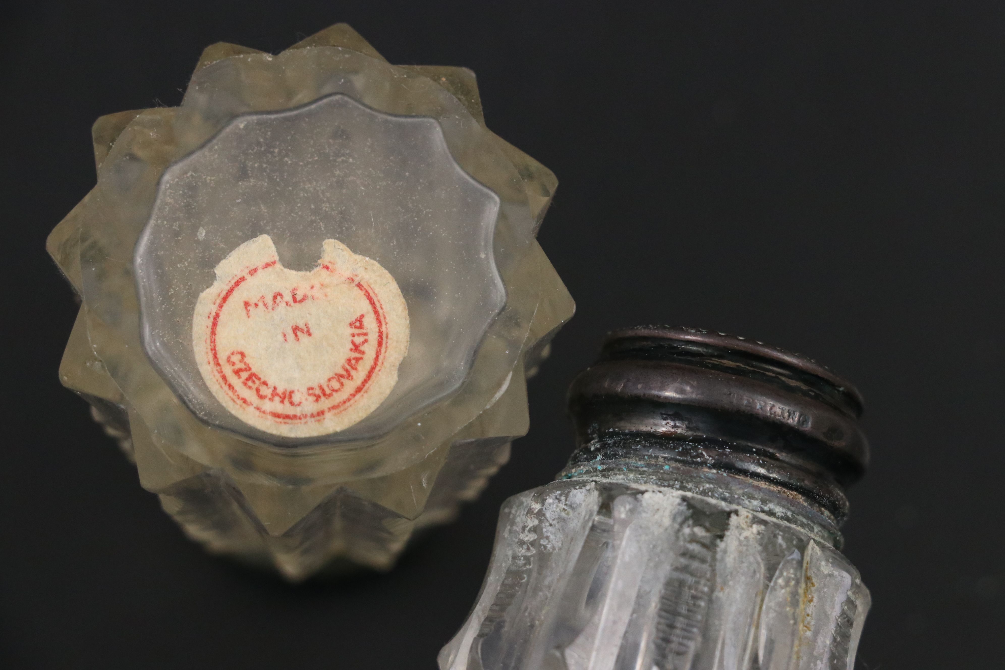 Glass Egg Dish, Divided Bowls, Shakers, Cordials, and More Tableware