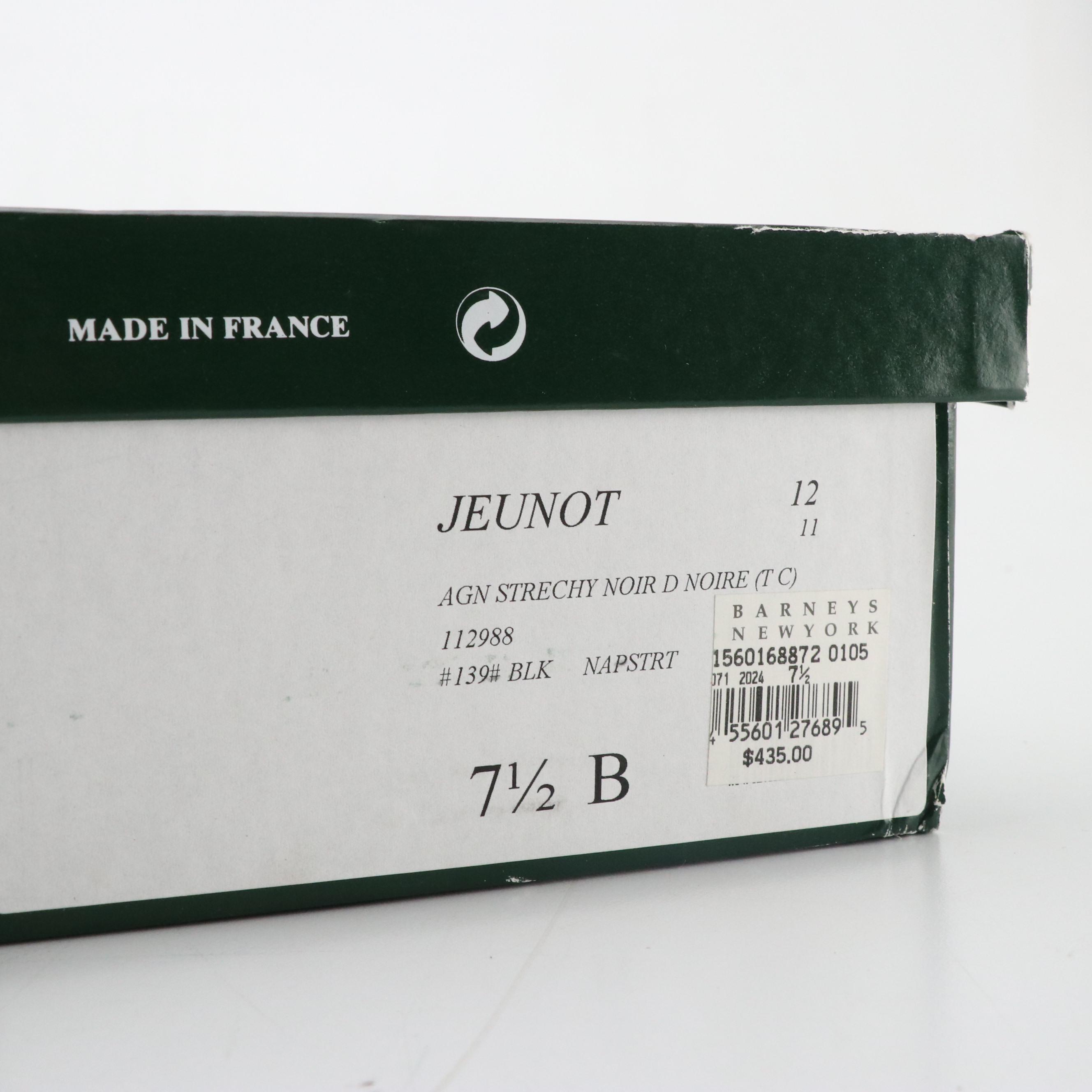 Robert Clergerie Black Suede Stretchy Ankle Boots with Box from Barneys New York