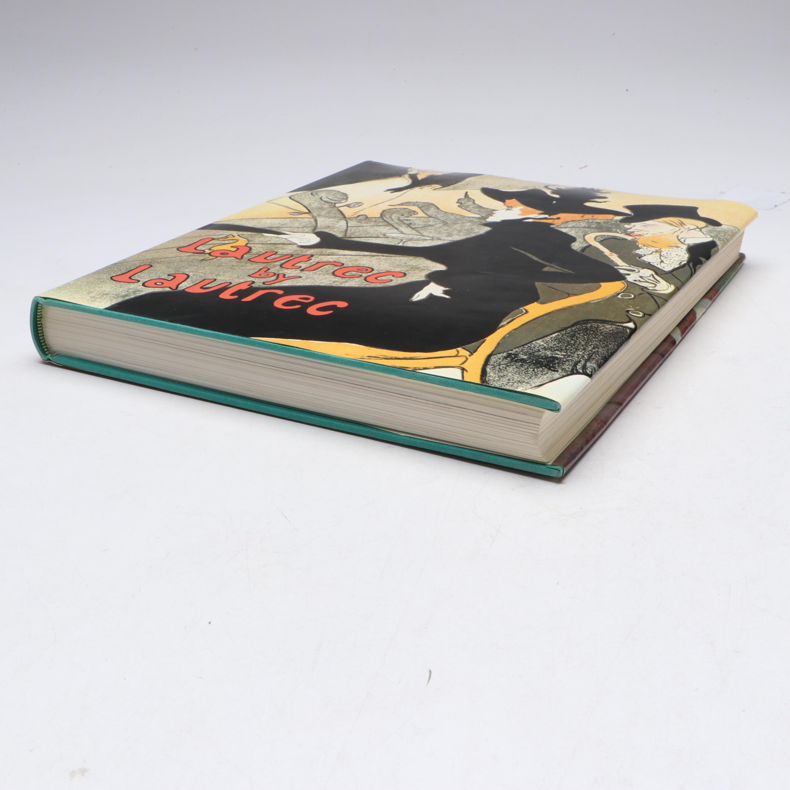 Illustrated "Lautrec by Lautrec" by Philippe Huisman and M. G. Dortu, 1982