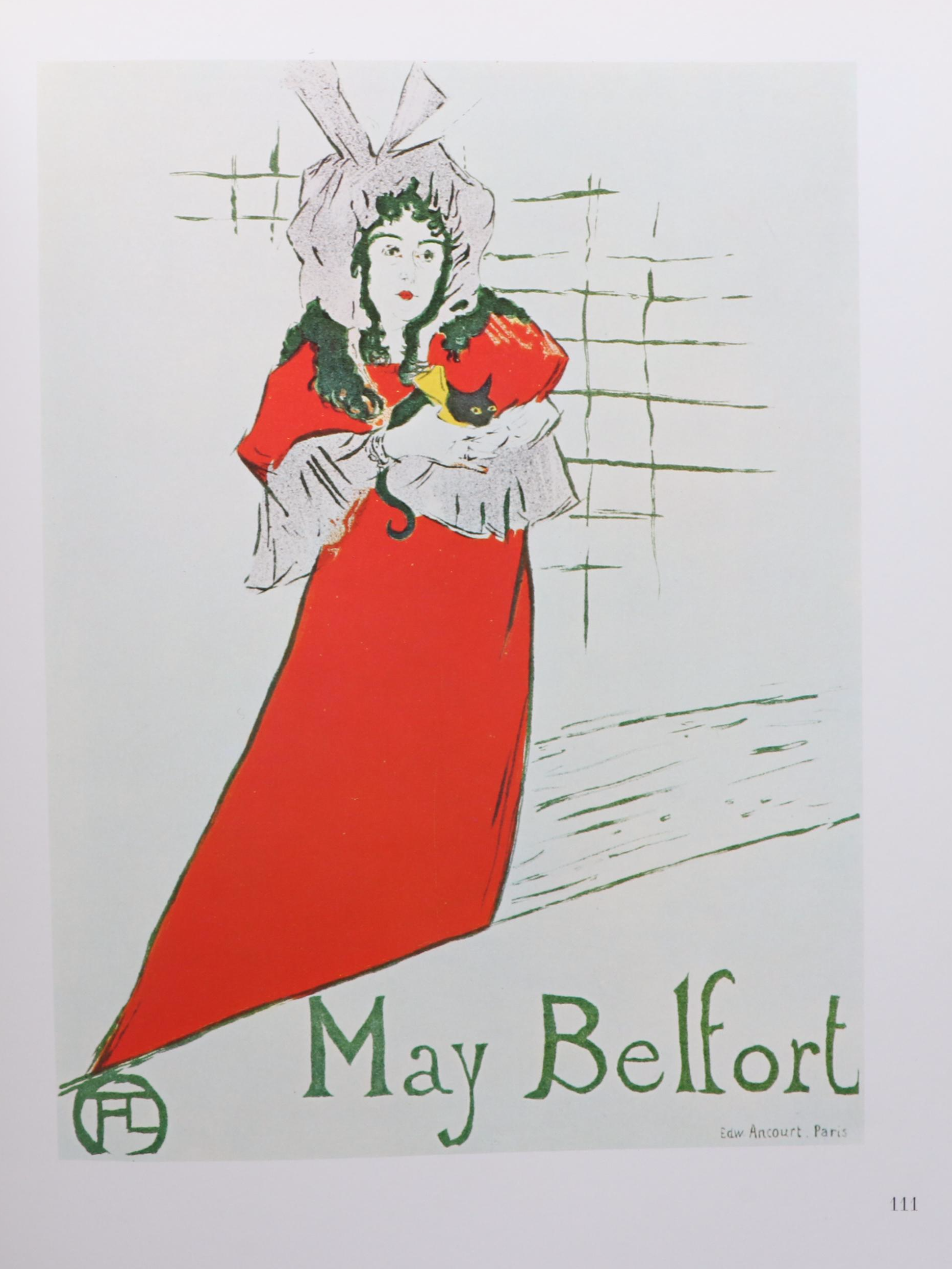 Illustrated "Lautrec by Lautrec" by Philippe Huisman and M. G. Dortu, 1982