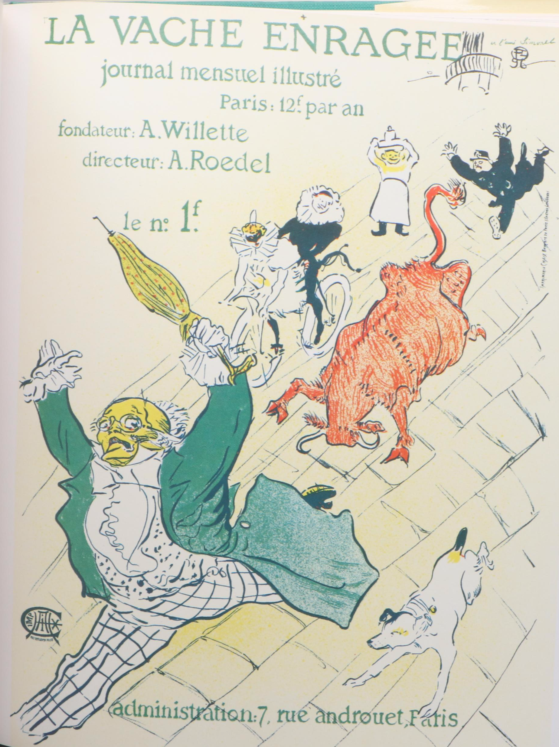 Illustrated "Lautrec by Lautrec" by Philippe Huisman and M. G. Dortu, 1982