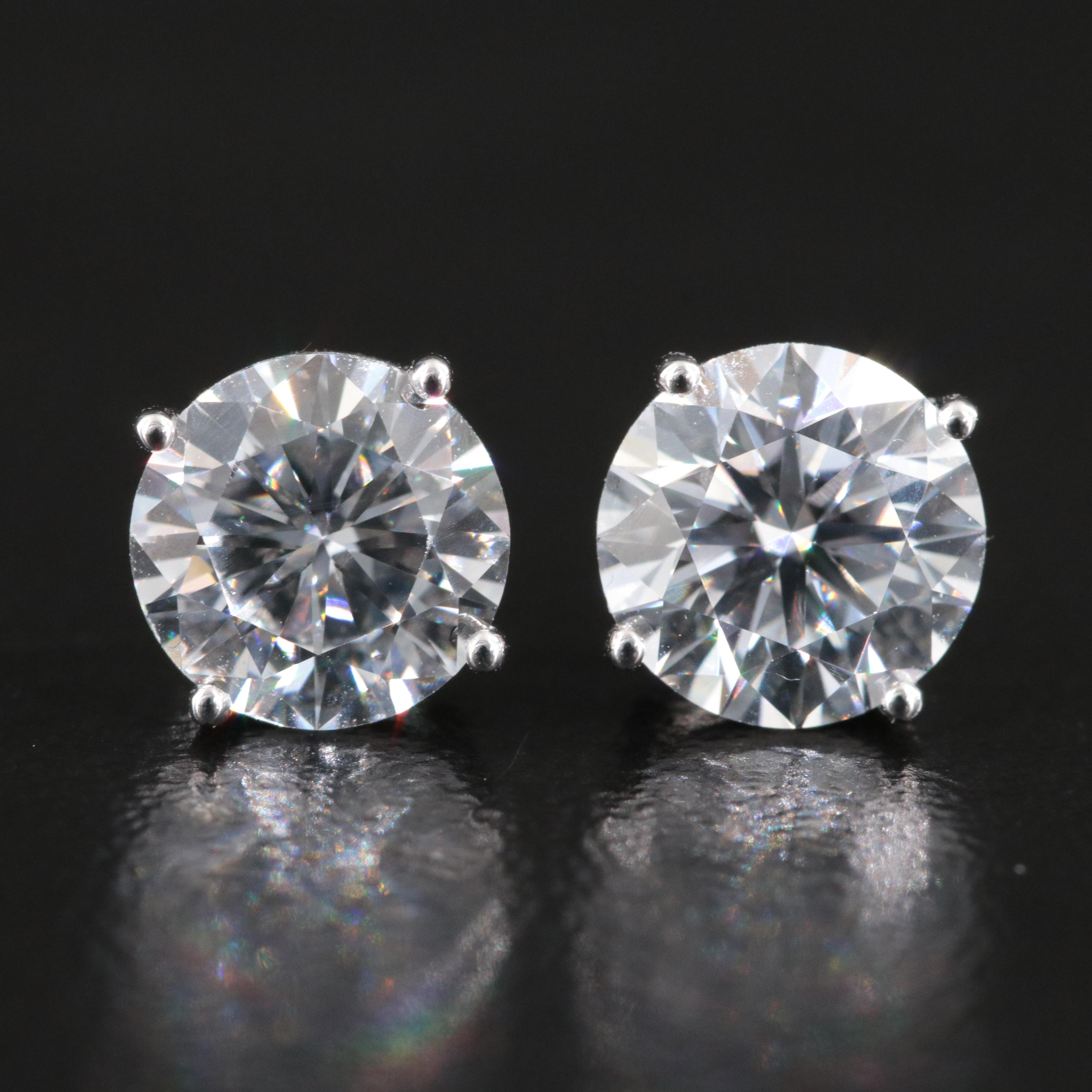14K 2.00 CTW Lab Grown Diamond Stud Earrings