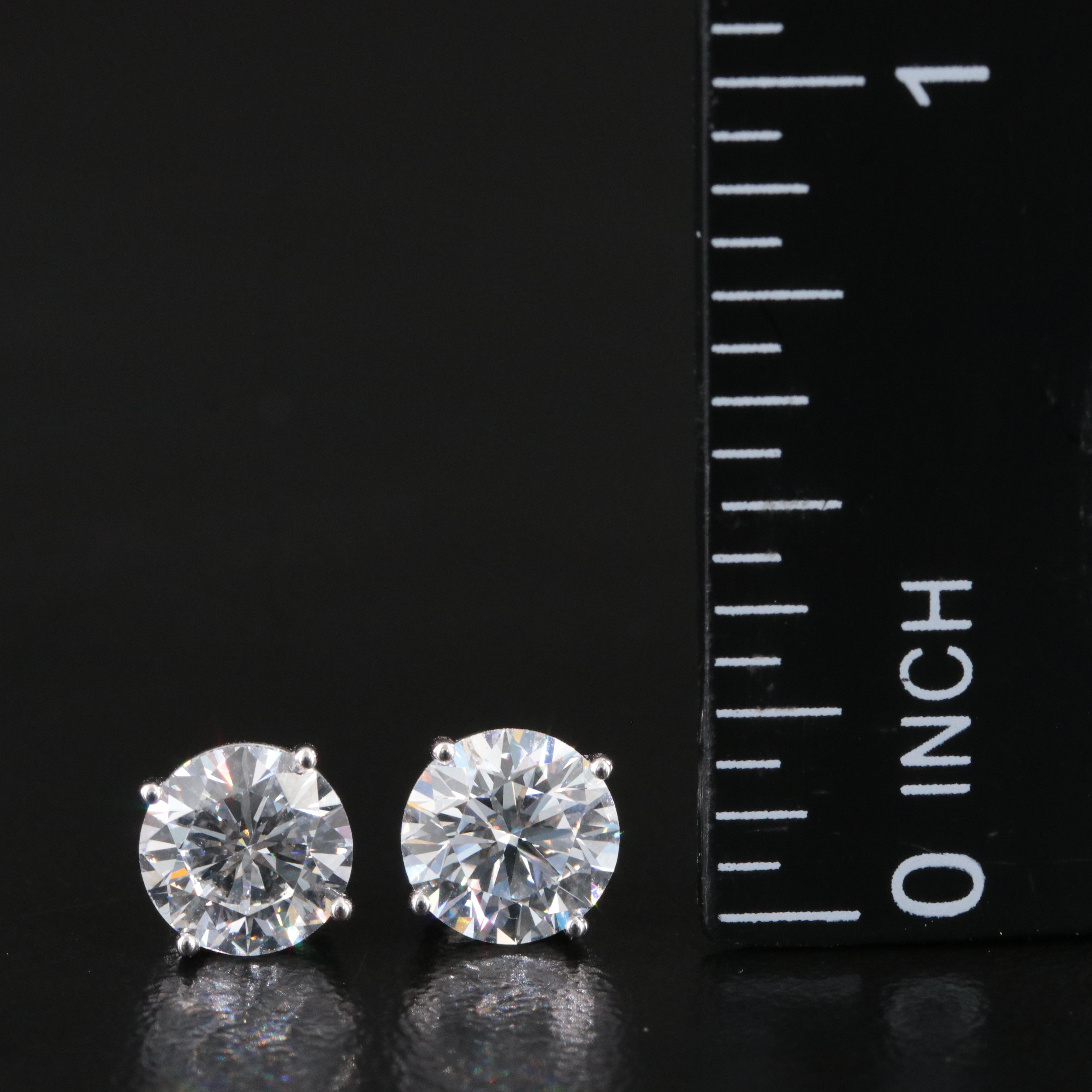 14K 2.00 CTW Lab Grown Diamond Stud Earrings
