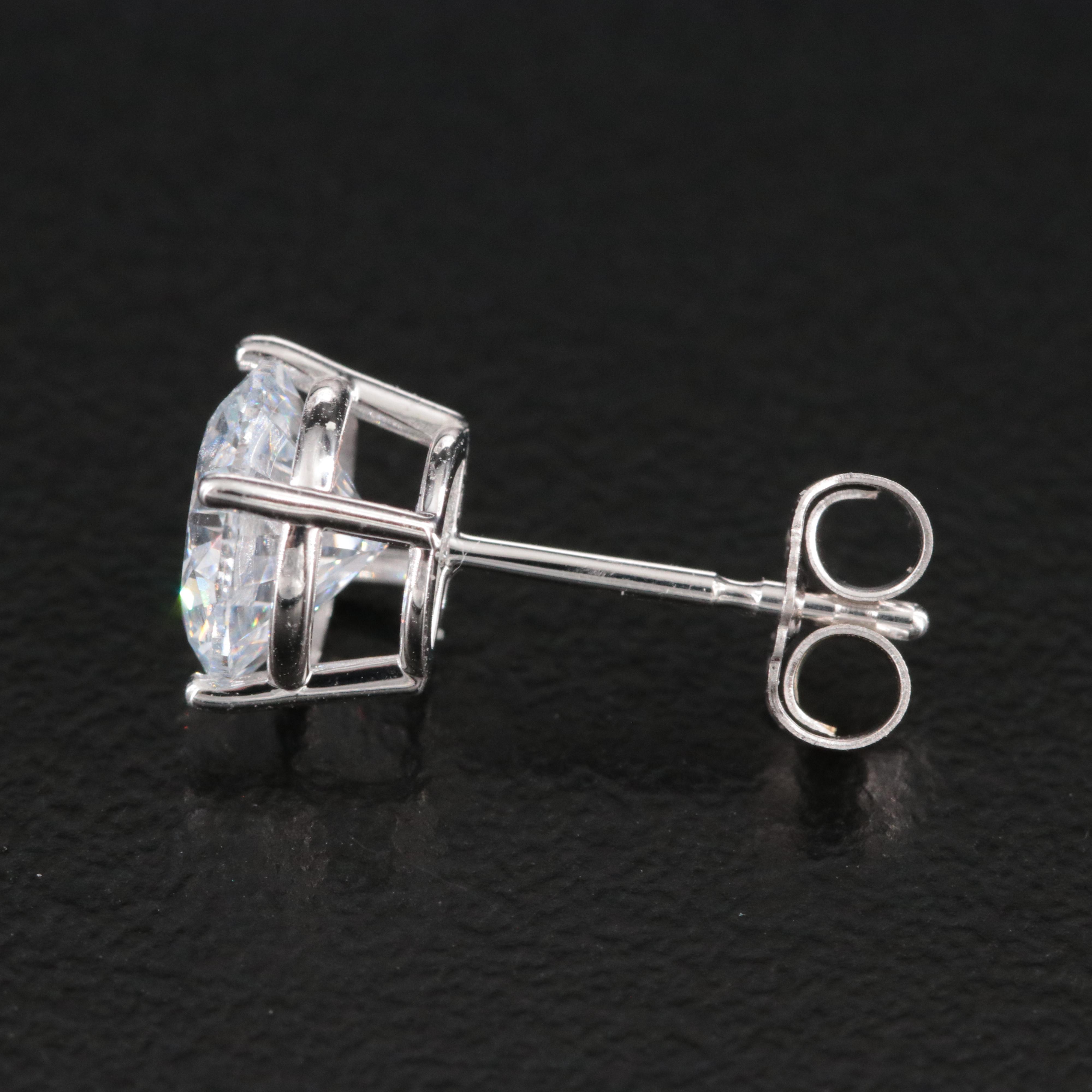 14K 2.00 CTW Lab Grown Diamond Stud Earrings