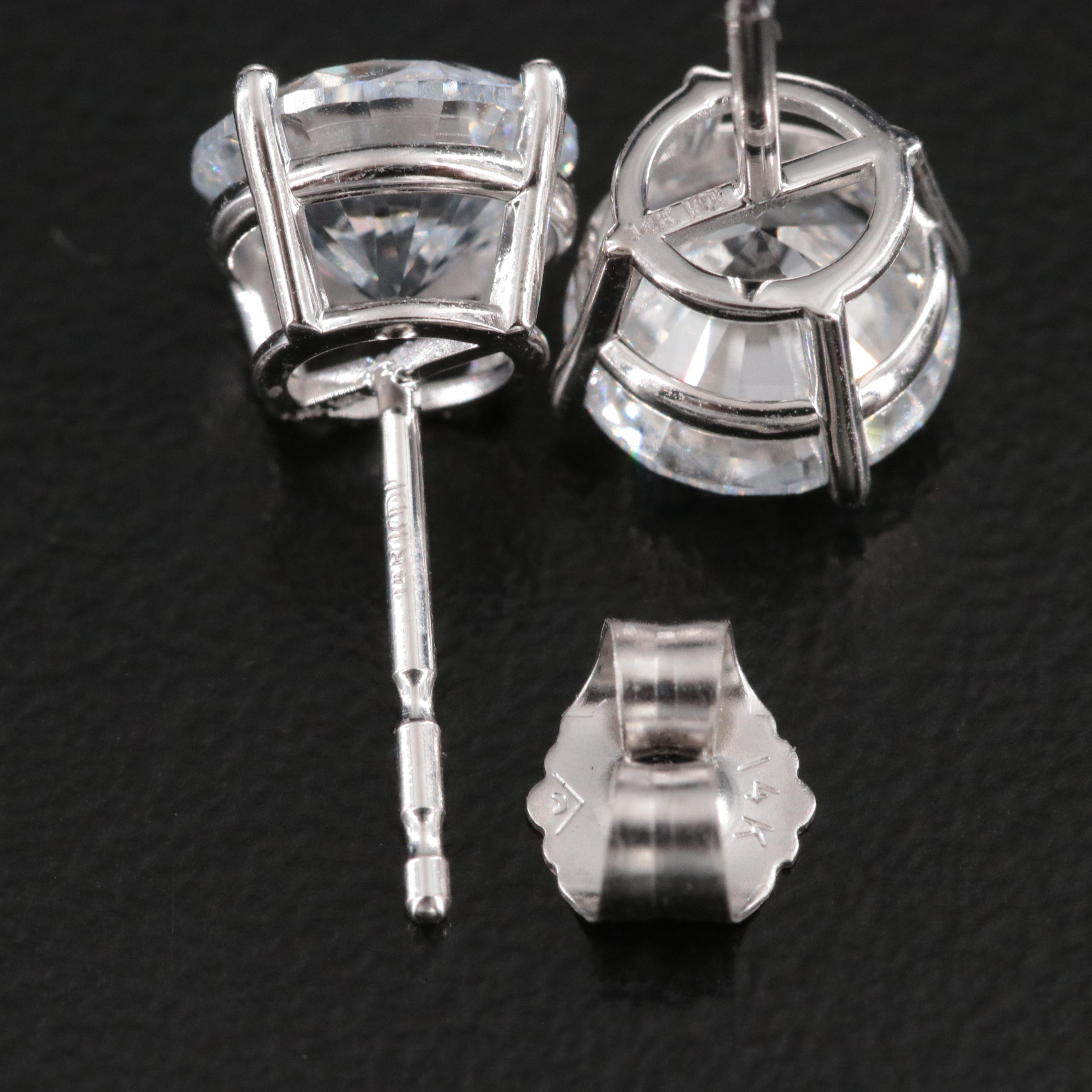14K 2.00 CTW Lab Grown Diamond Stud Earrings