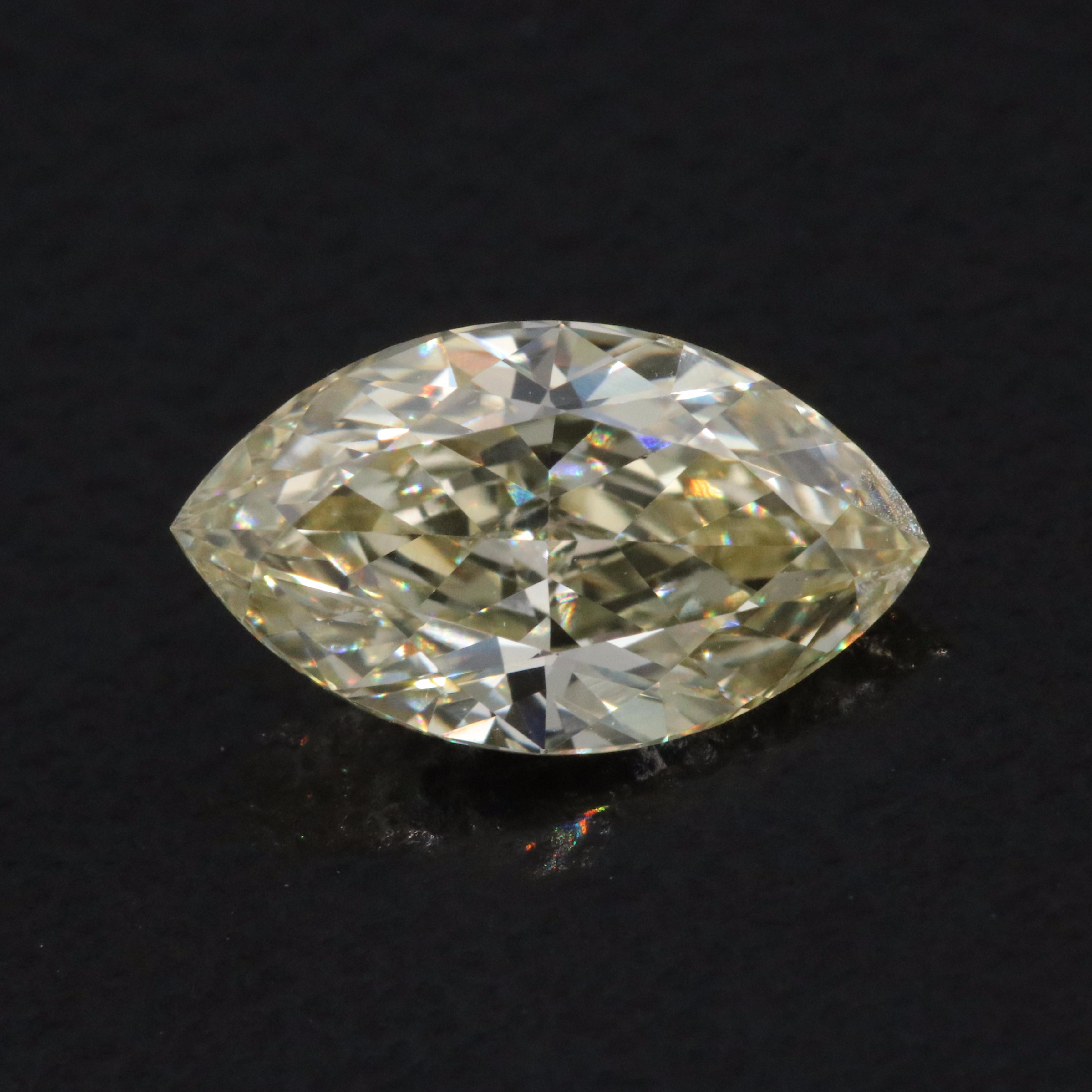 Loose 1.04 CT Lab Grown Fancy Yellow Diamond with IGI Report