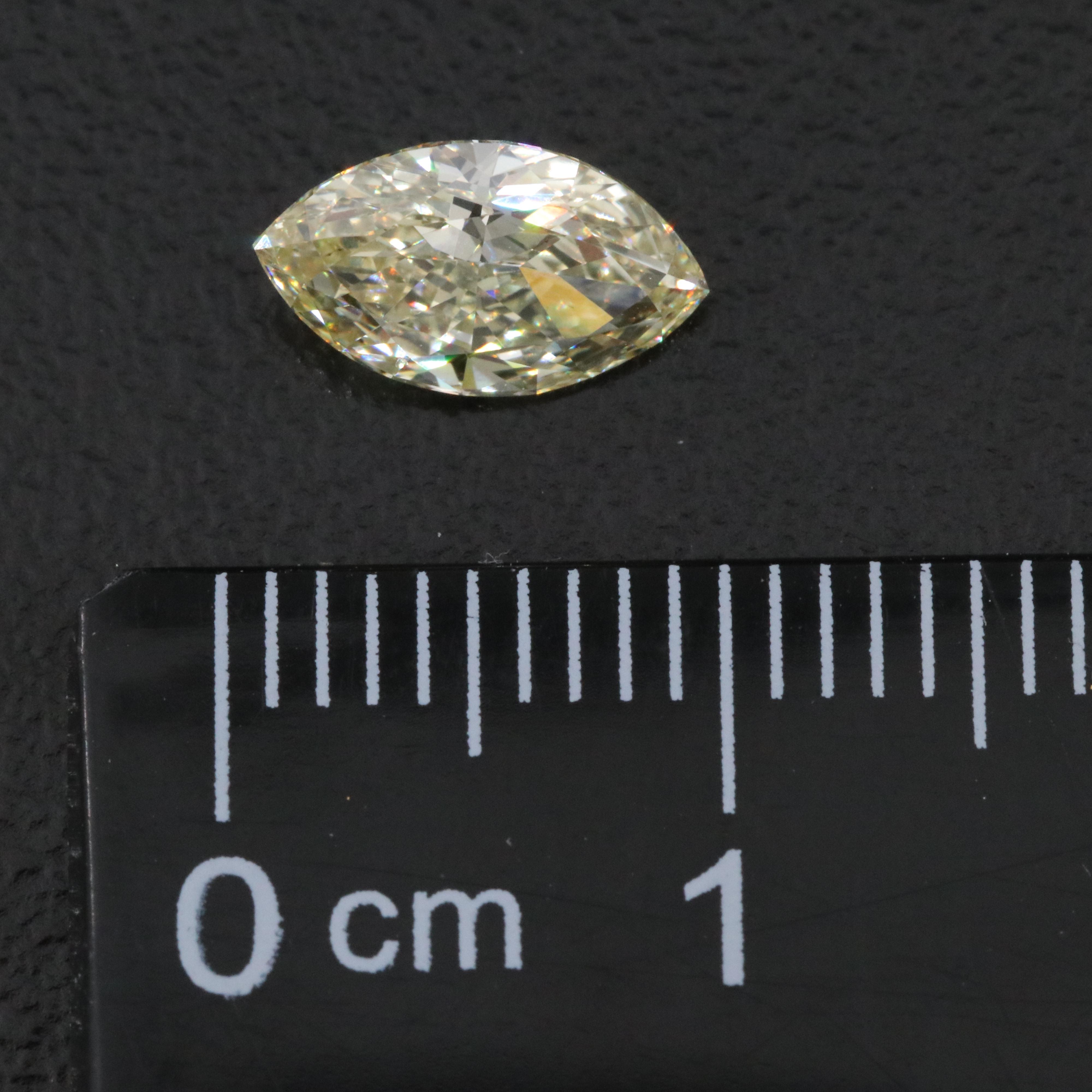 Loose 1.04 CT Lab Grown Fancy Yellow Diamond with IGI Report
