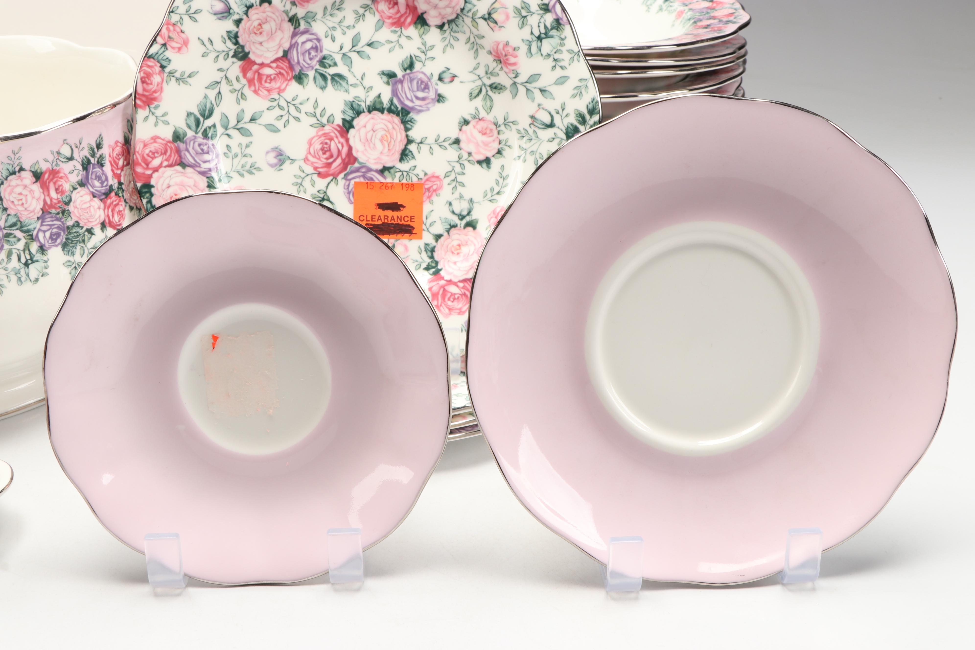 Royal Albert "Rose Garland" Bone China Dinnerware