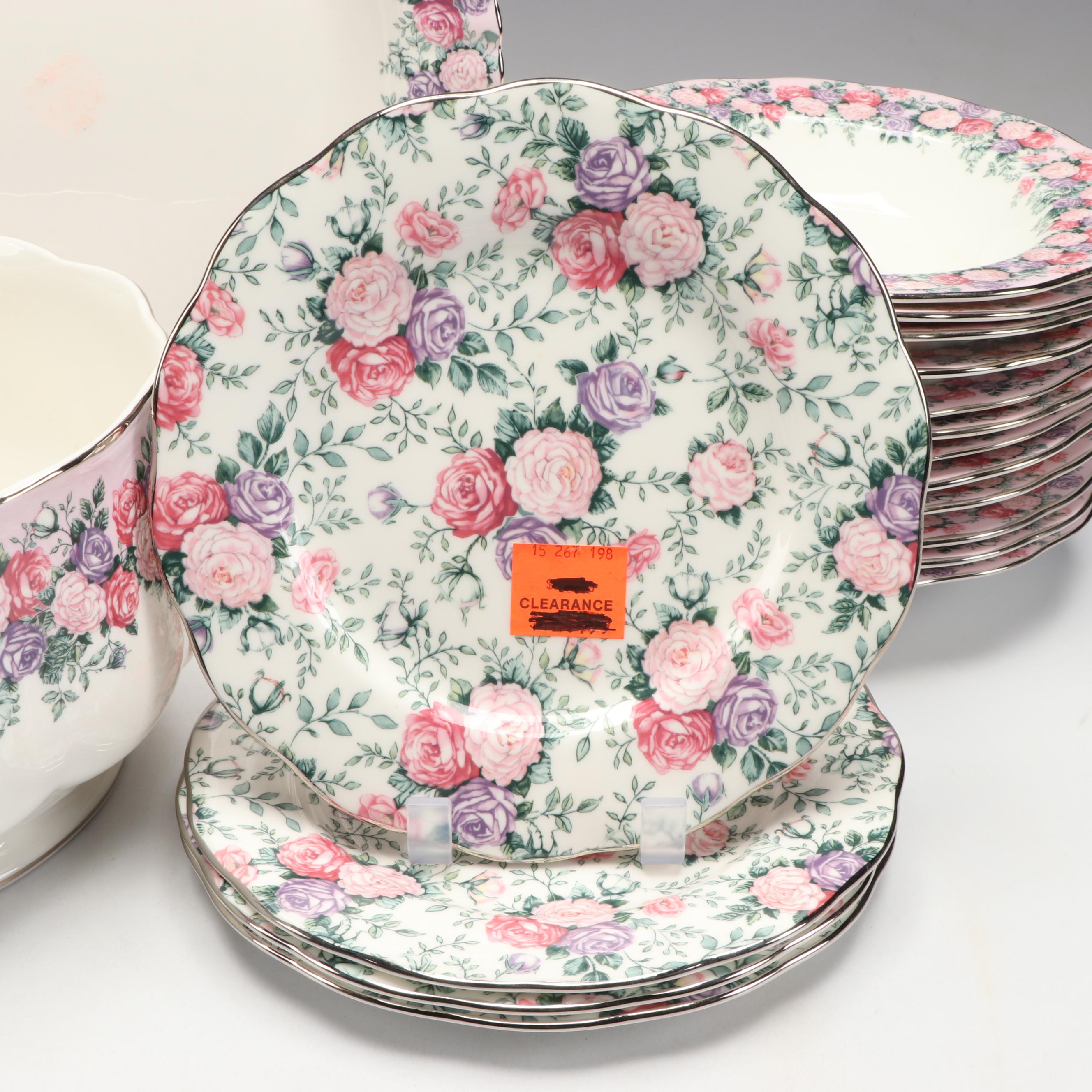 Royal Albert "Rose Garland" Bone China Dinnerware