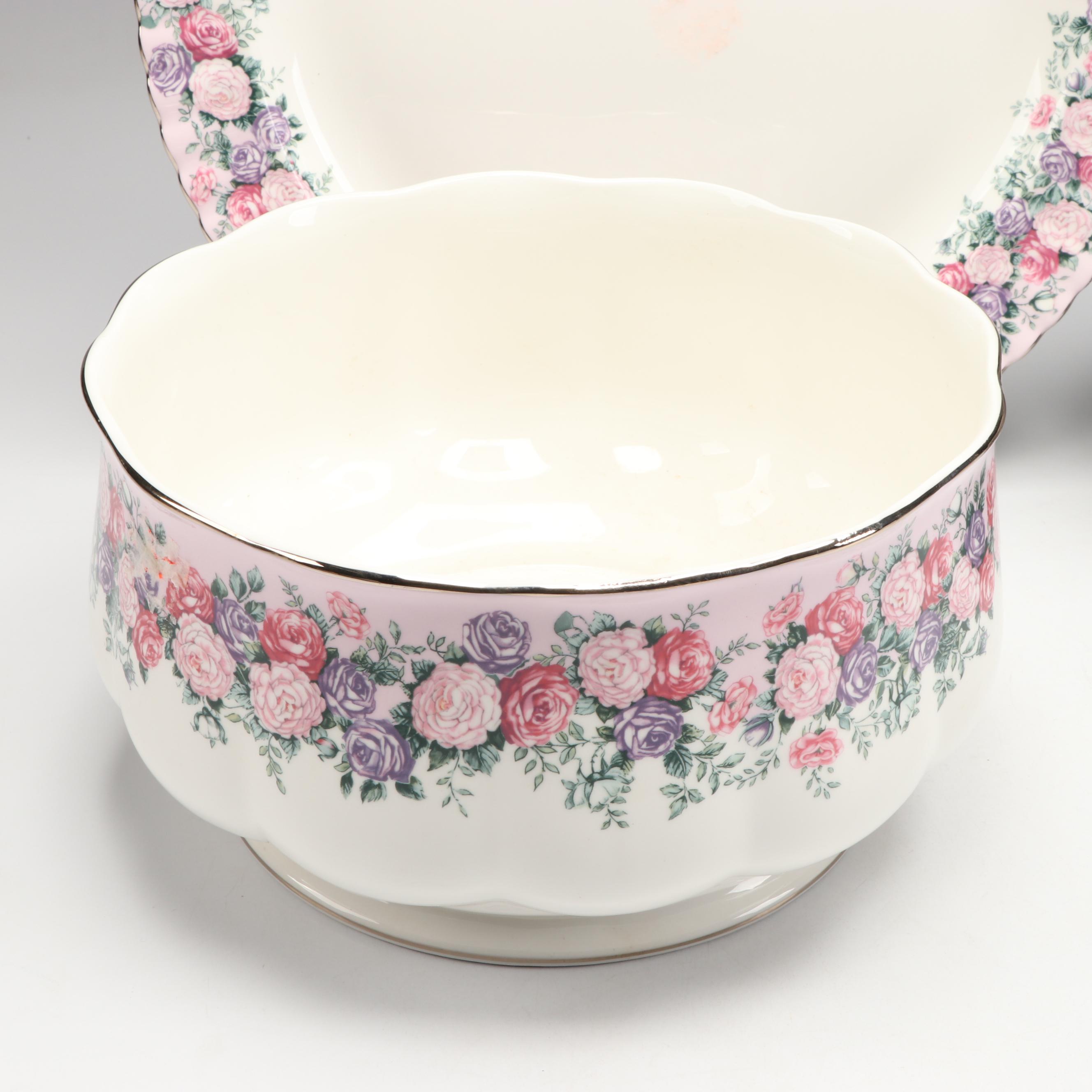 Royal Albert "Rose Garland" Bone China Dinnerware