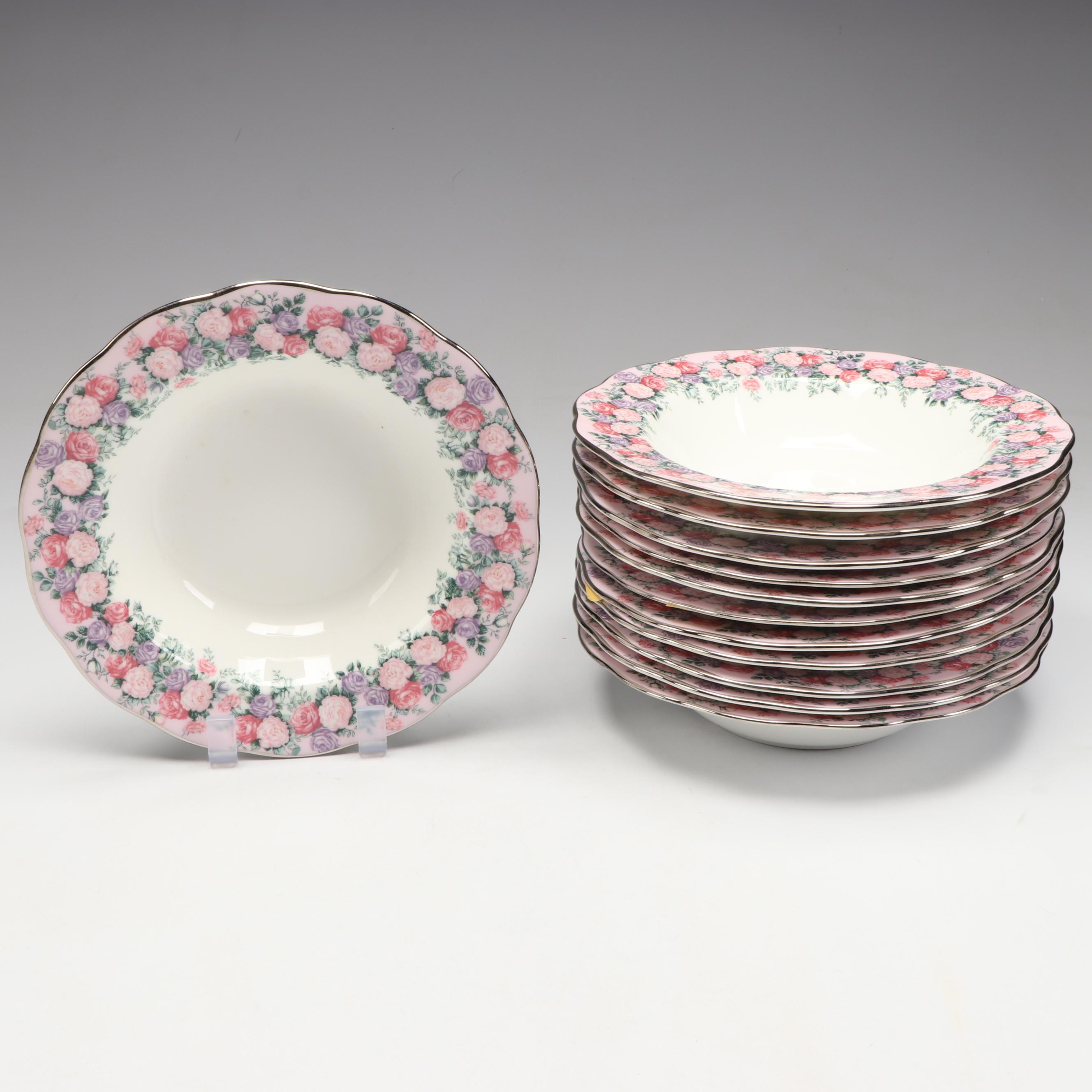 Royal Albert "Rose Garland" Bone China Dinnerware