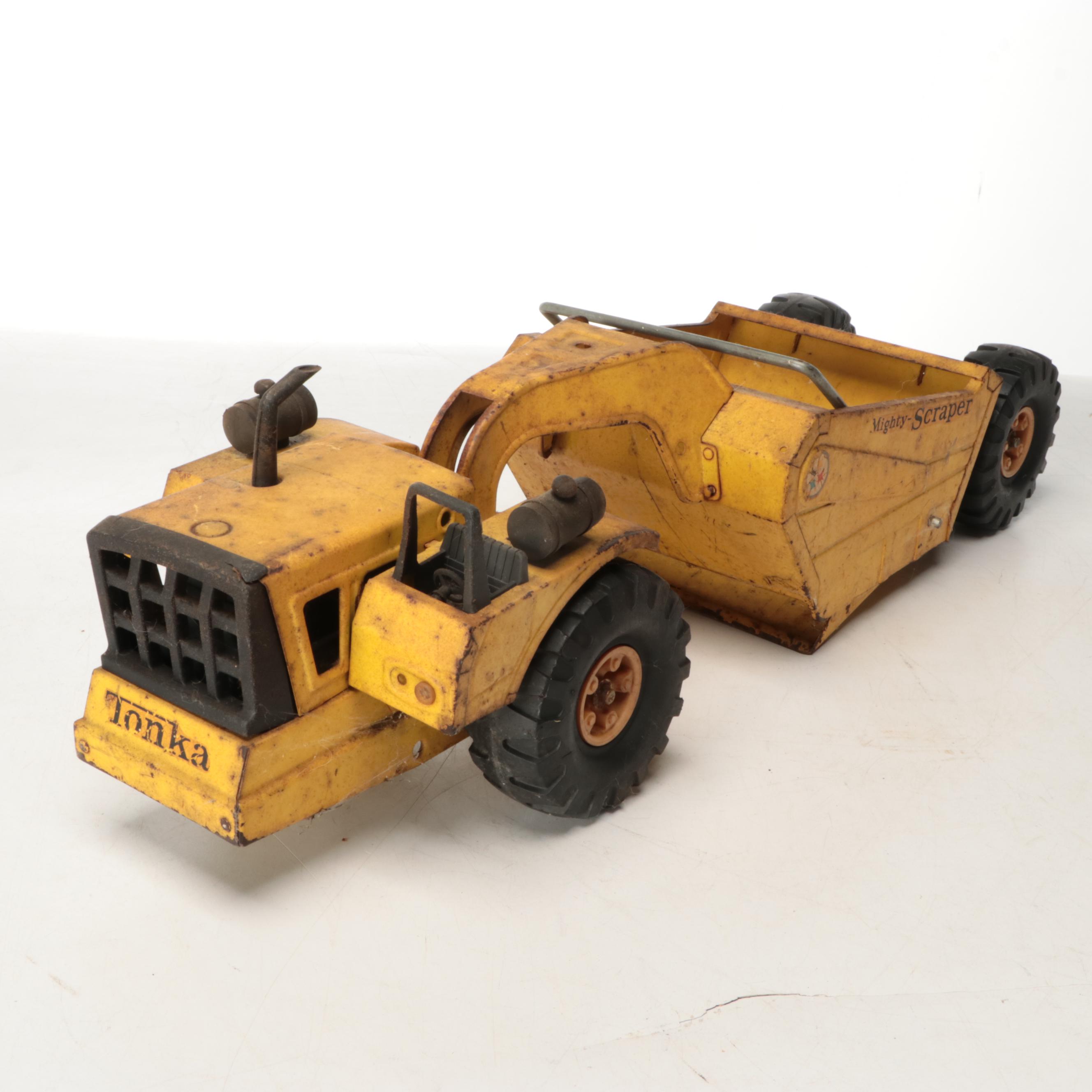 Buddy L and Tonka Pressed Steel Construction Toys and More