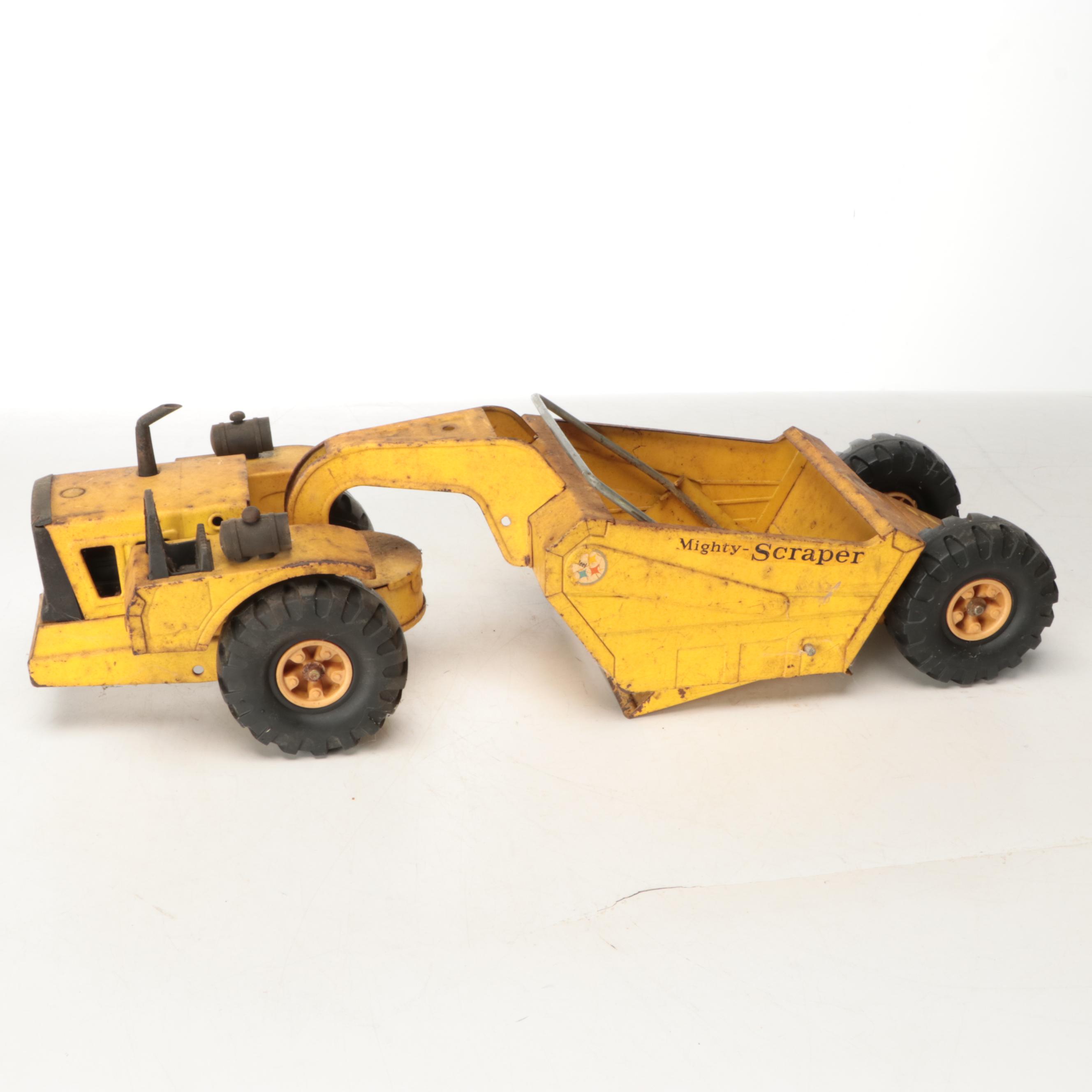 Buddy L and Tonka Pressed Steel Construction Toys and More