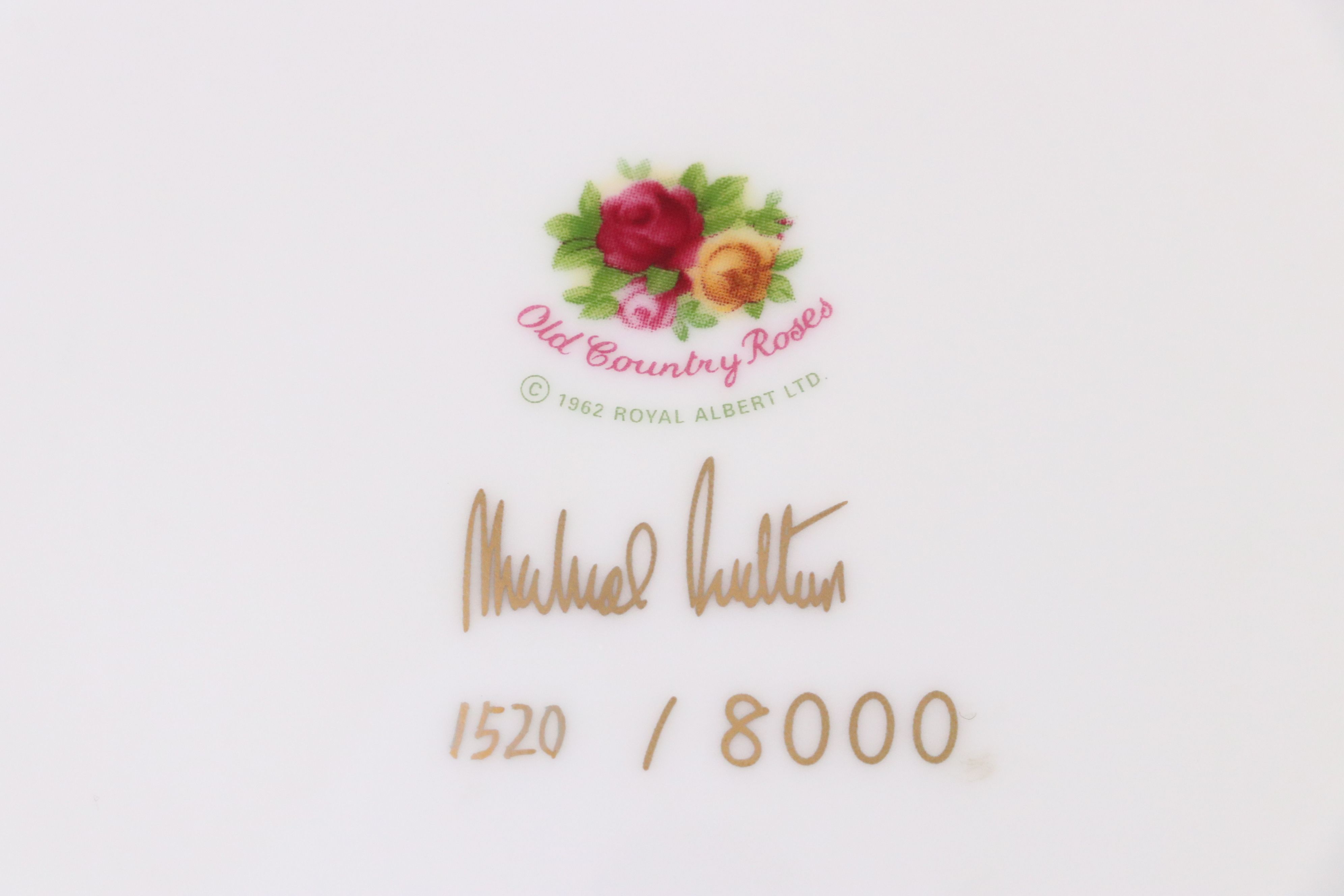 Royal Albert "Old Country Roses" Cookie Jar with Mayfair Jar and Vase