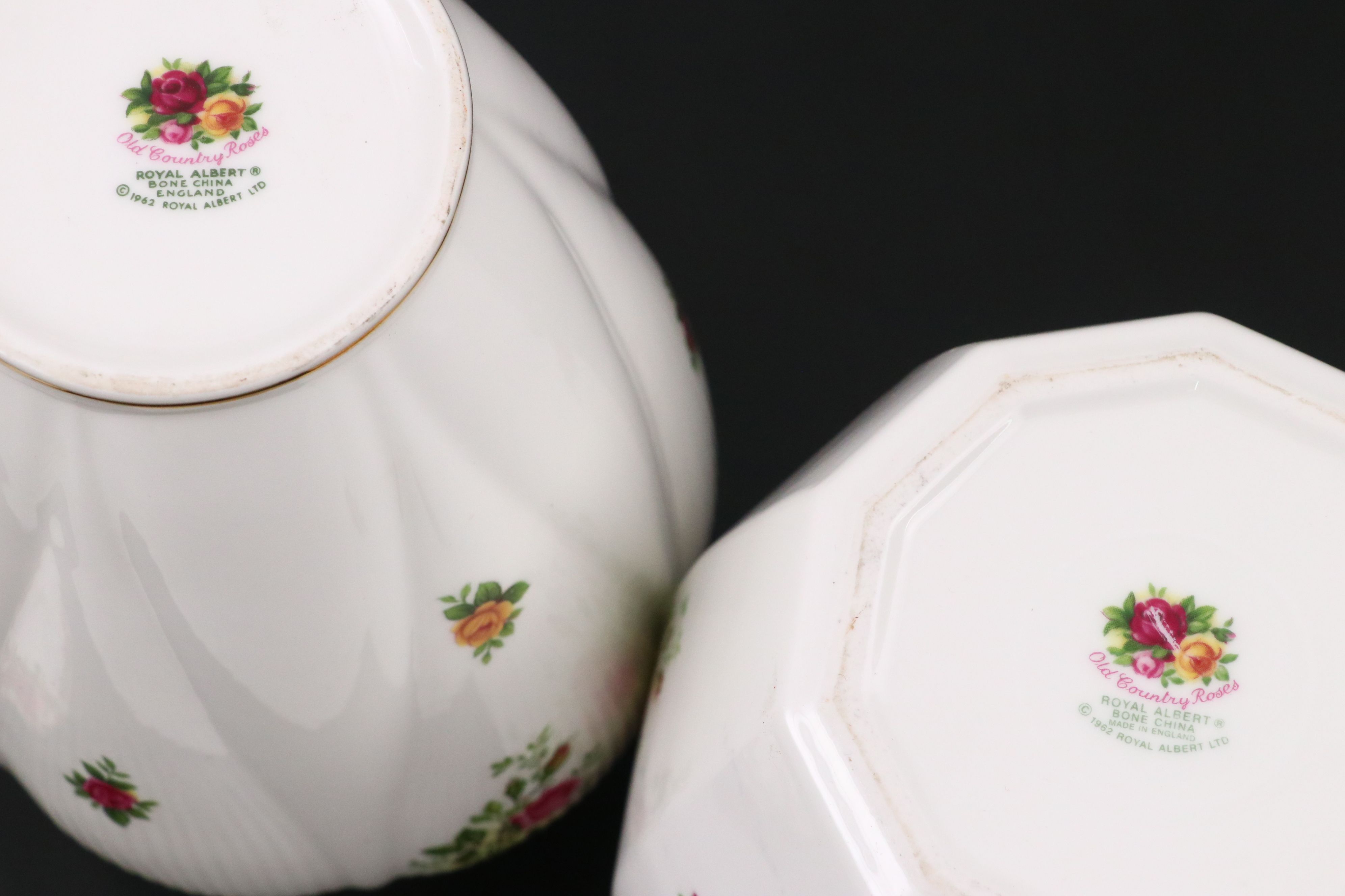 Royal Albert "Old Country Roses" Cookie Jar with Mayfair Jar and Vase