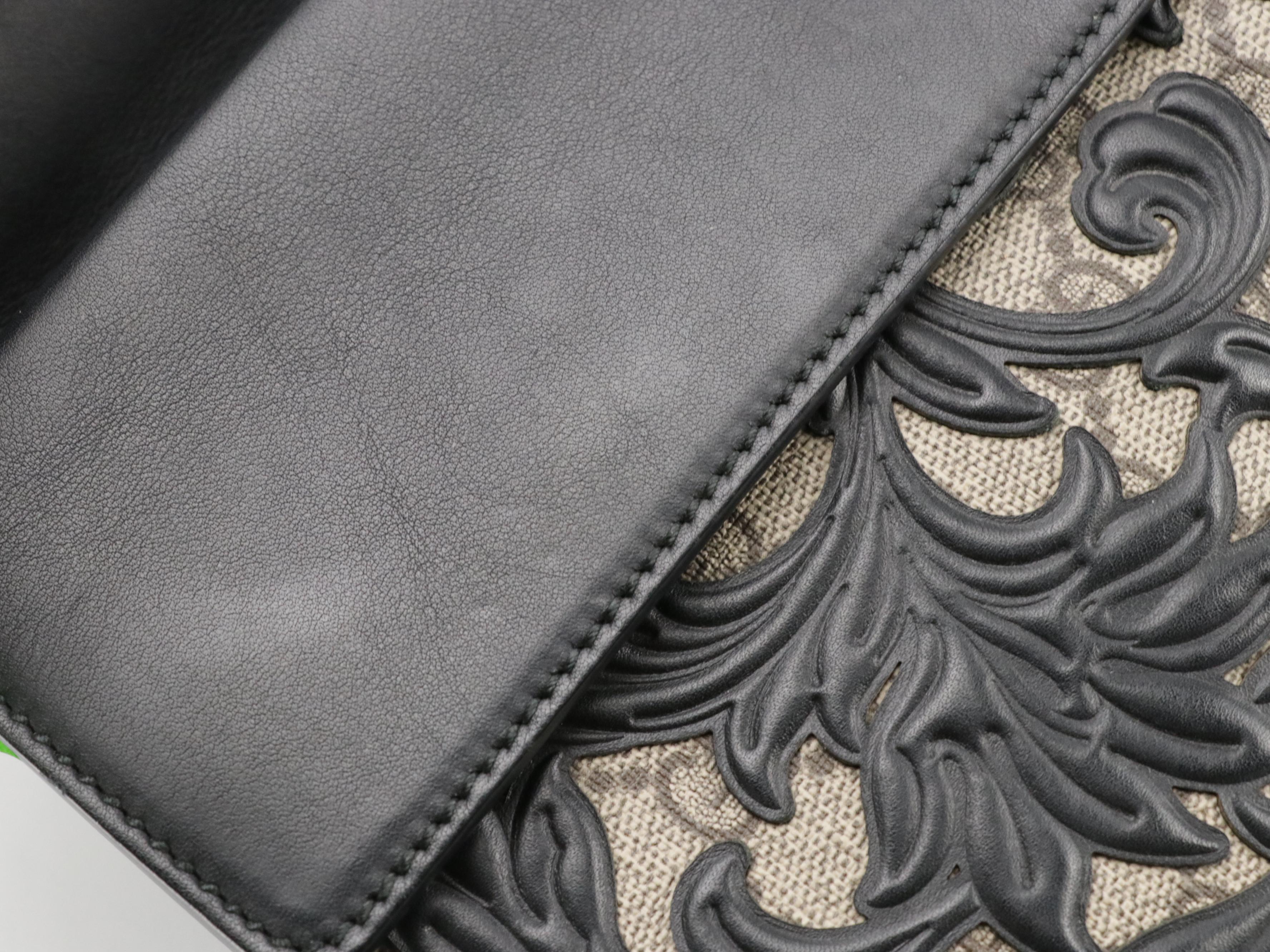 Gucci Dionysus Chain Strap Bag in Arabesque GG Supreme Canvas and Leather