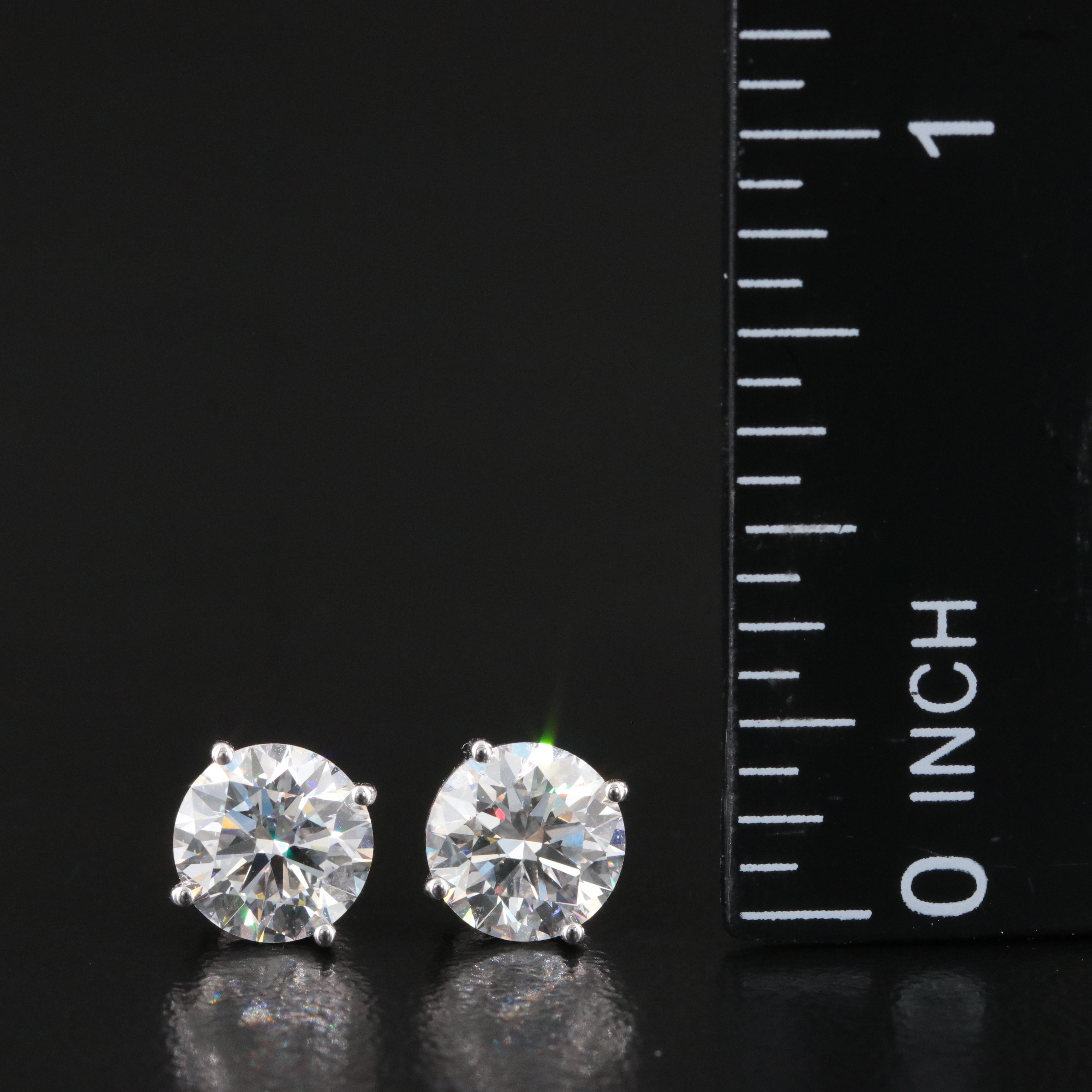 14K 2.00 CTW Lab Grown Diamond Stud Earrings