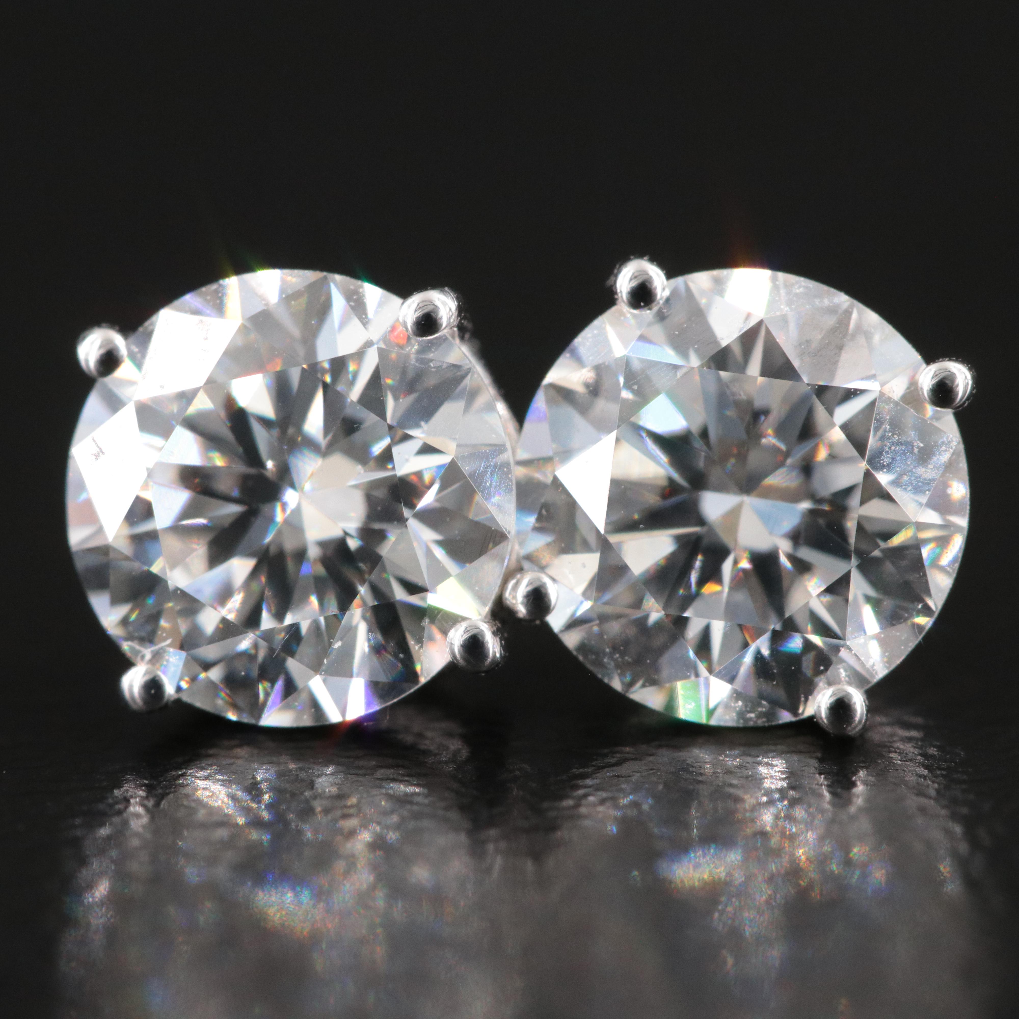 14K 2.00 CTW Lab Grown Diamond Stud Earrings