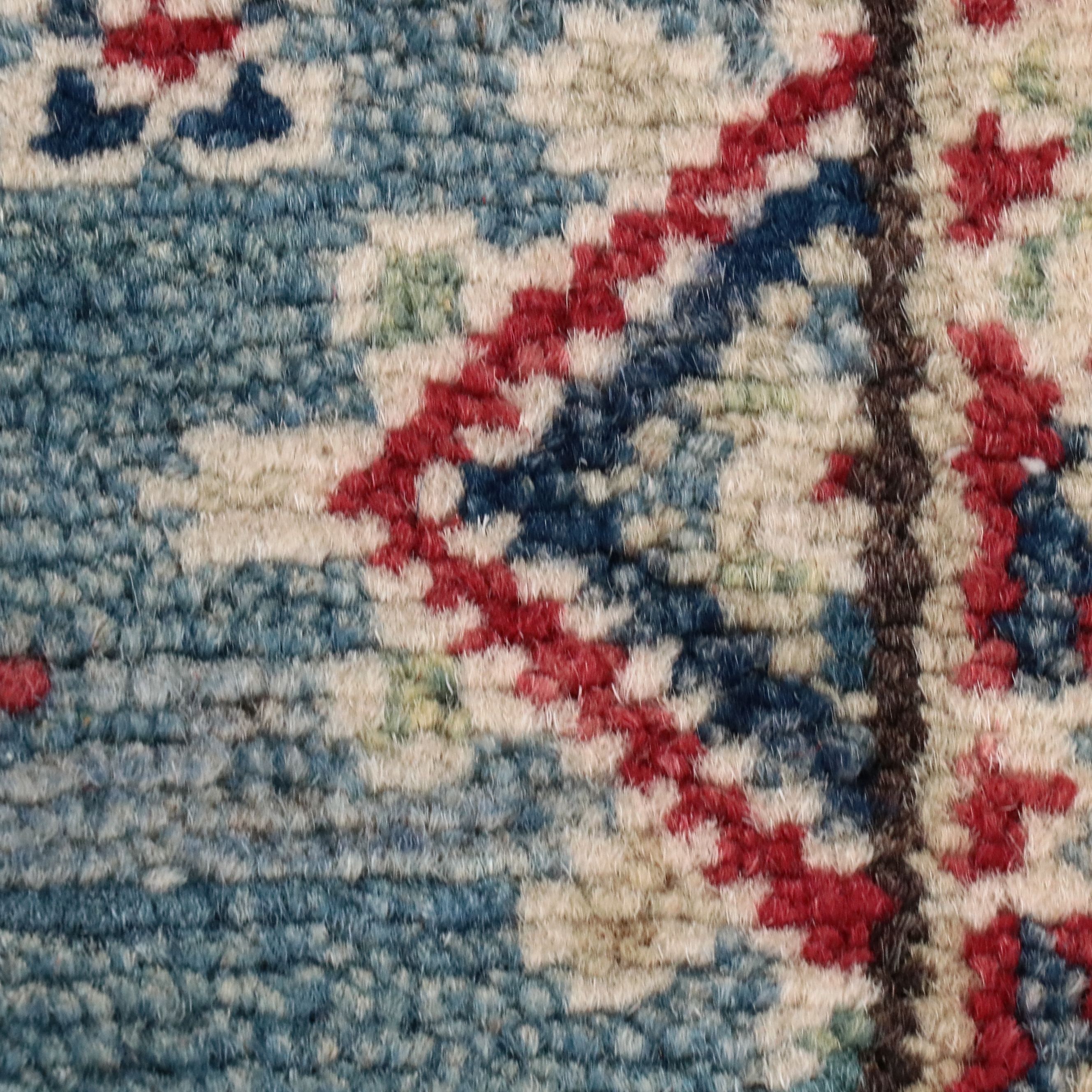 2'1 x 7'3 Hand-Knotted Pakistani Kazak Carpet Runner