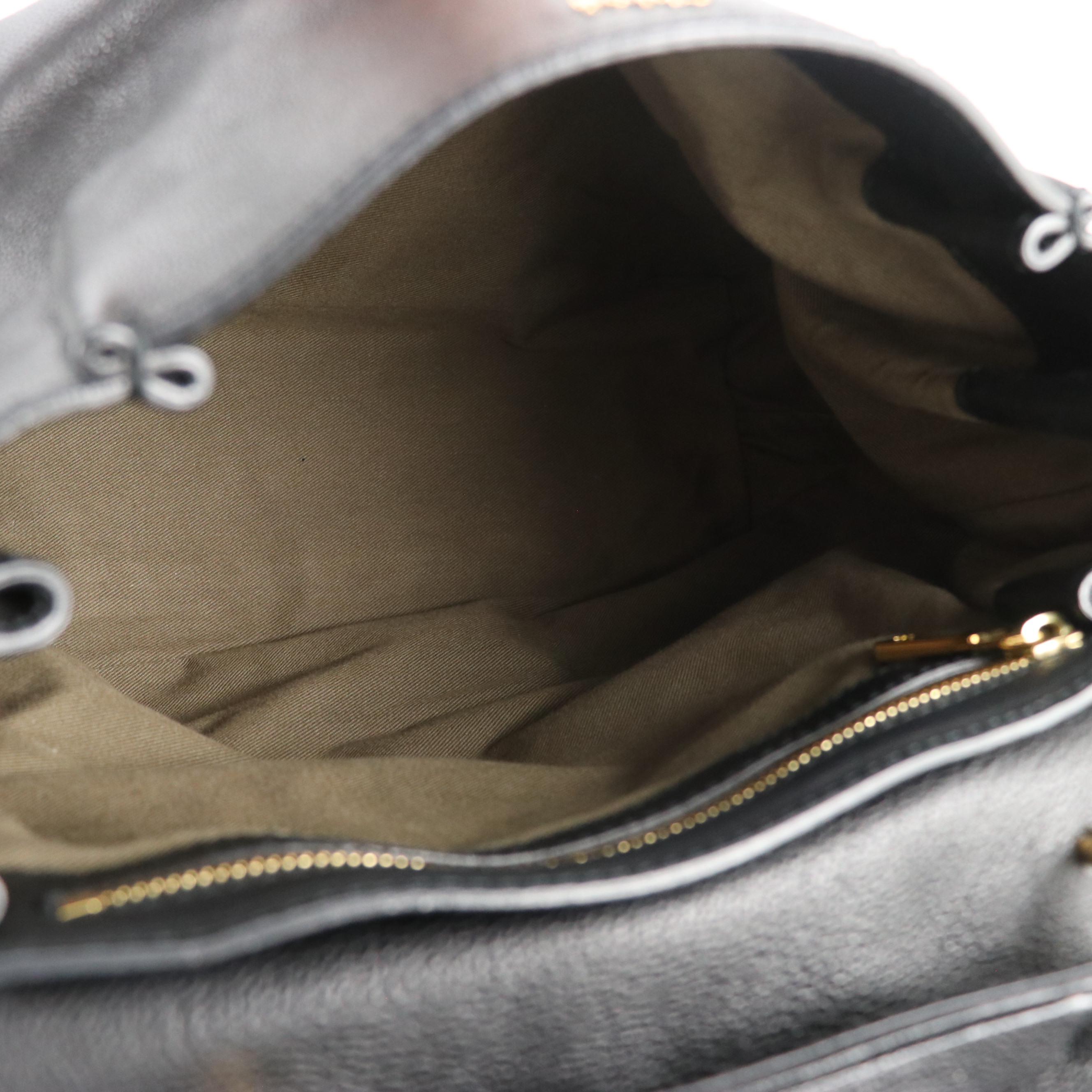 Chloé Elsie Two-Way Satchel in Black Grained Calfskin Leather