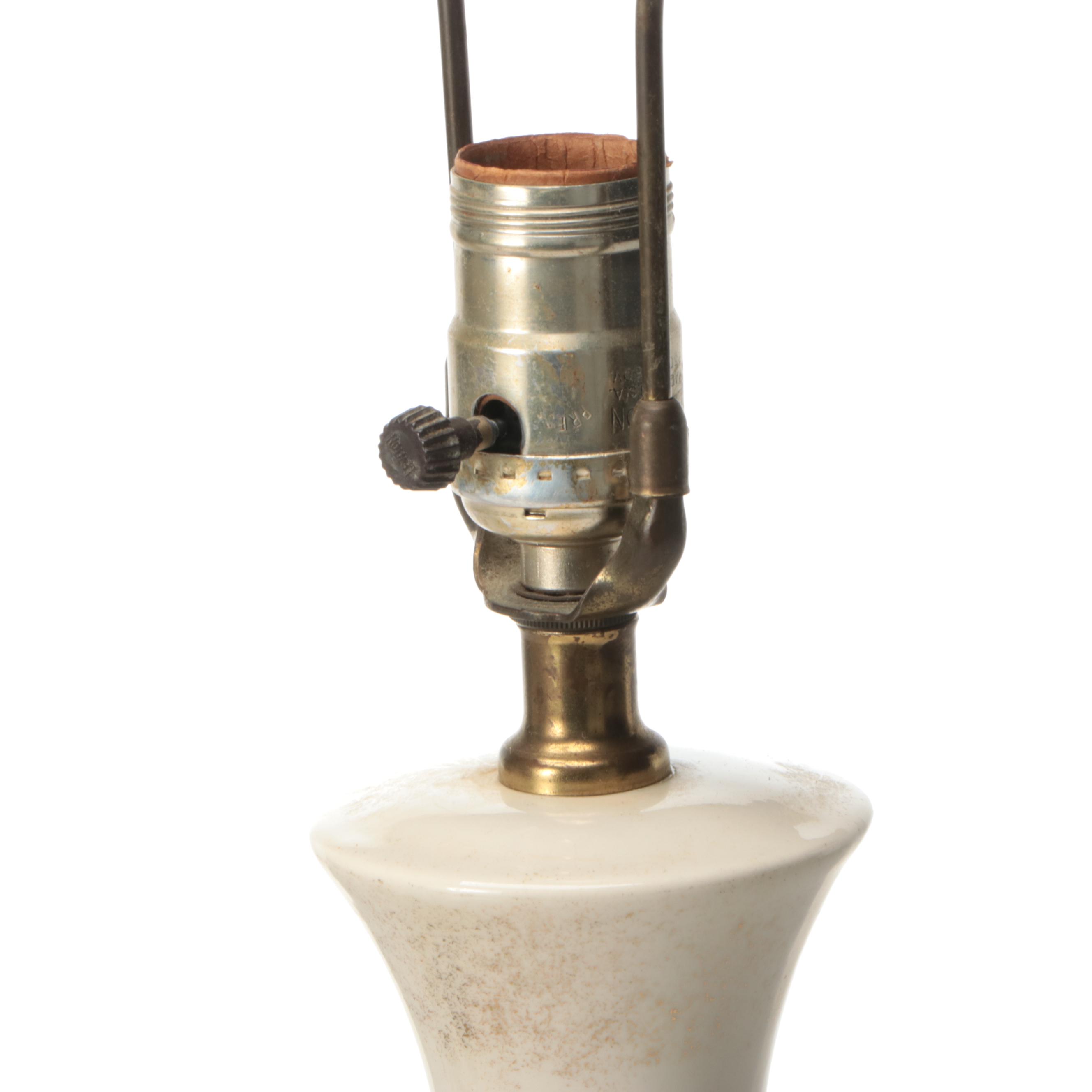 Hand-Painted Porcelain Table Lamps