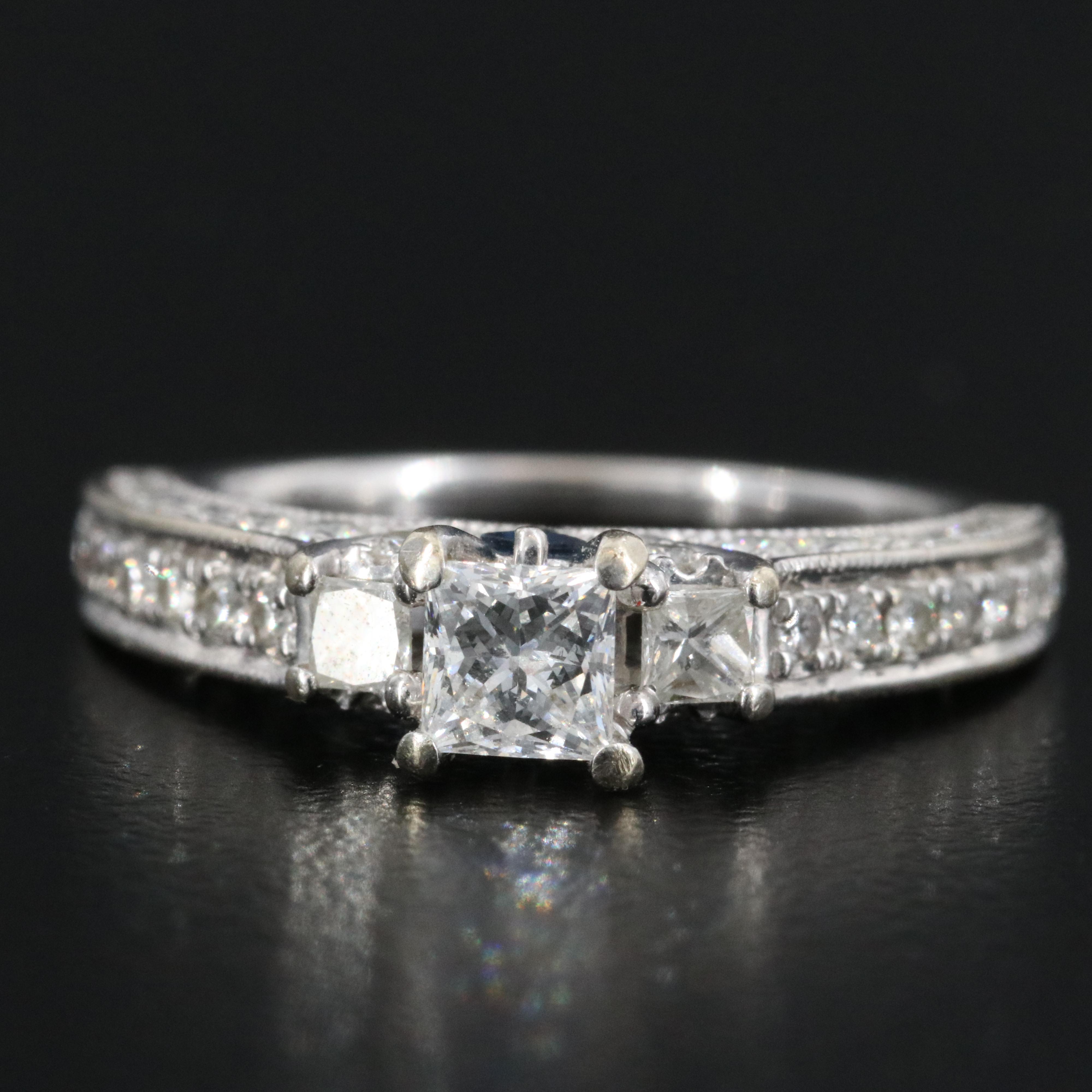 Vera Wang Love 14K 1.17 CTW Diamond Ring