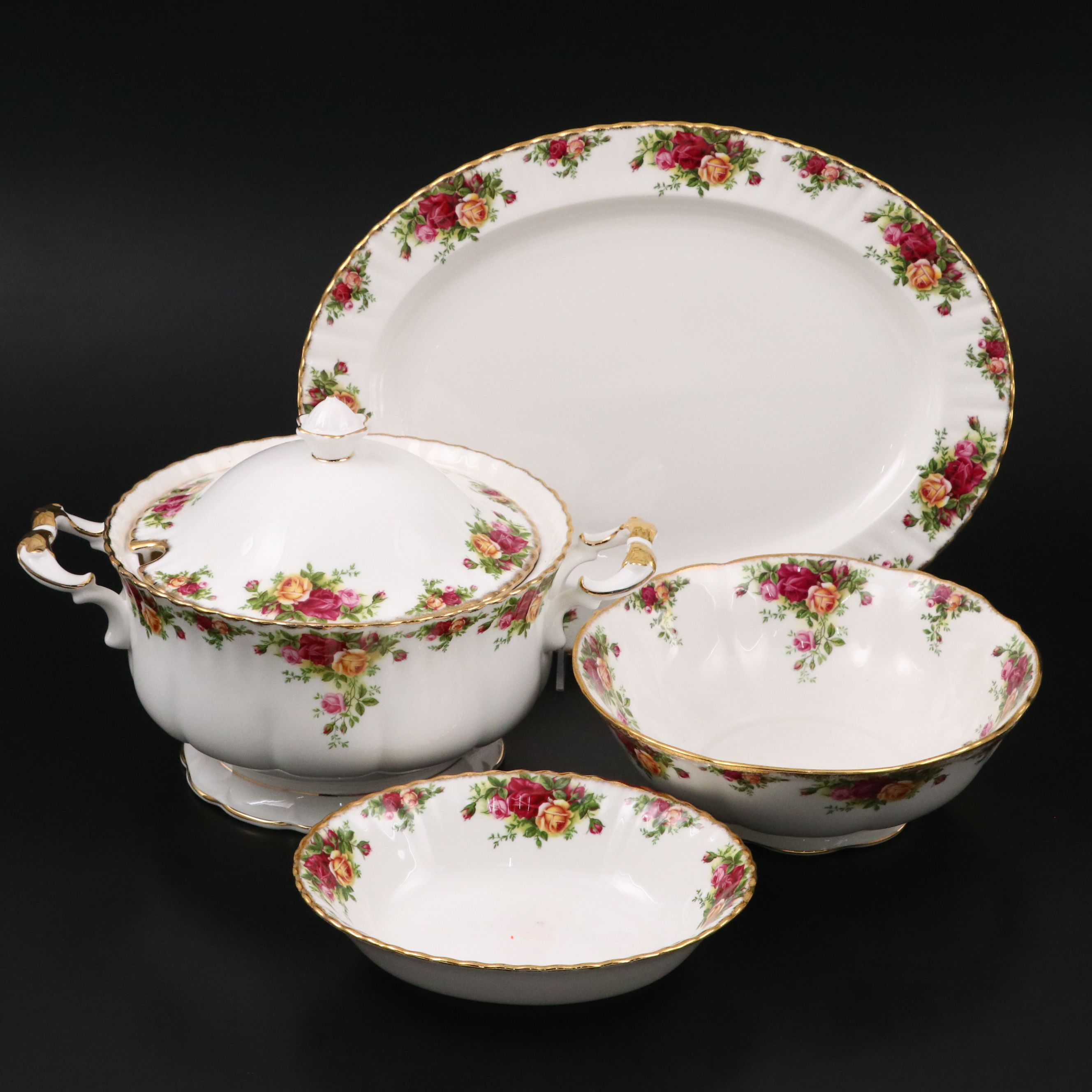 Royal Albert "Old Country Roses" Ceramic Serveware