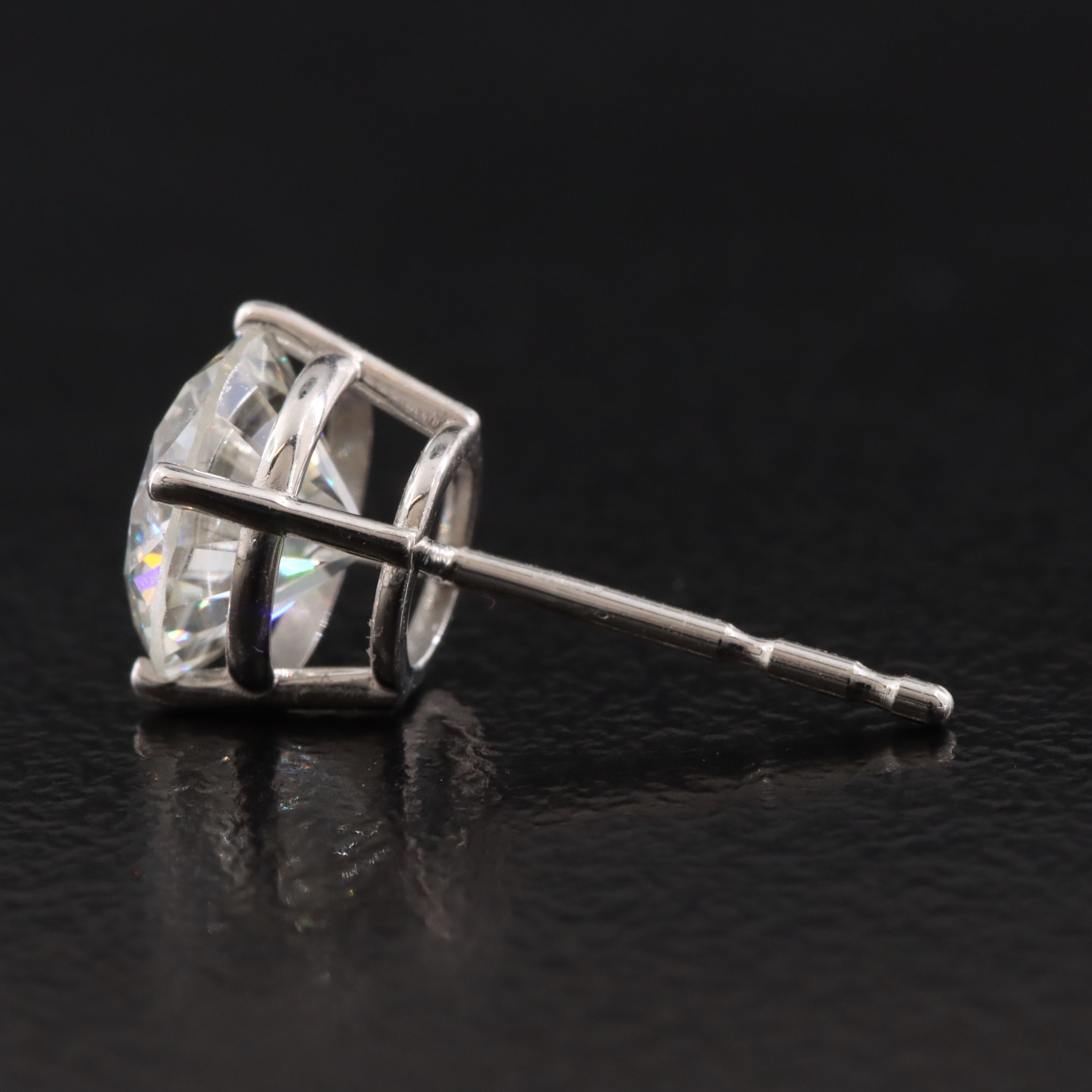 14K 1.93 CTW Lab Grown Diamond Stud Earrings