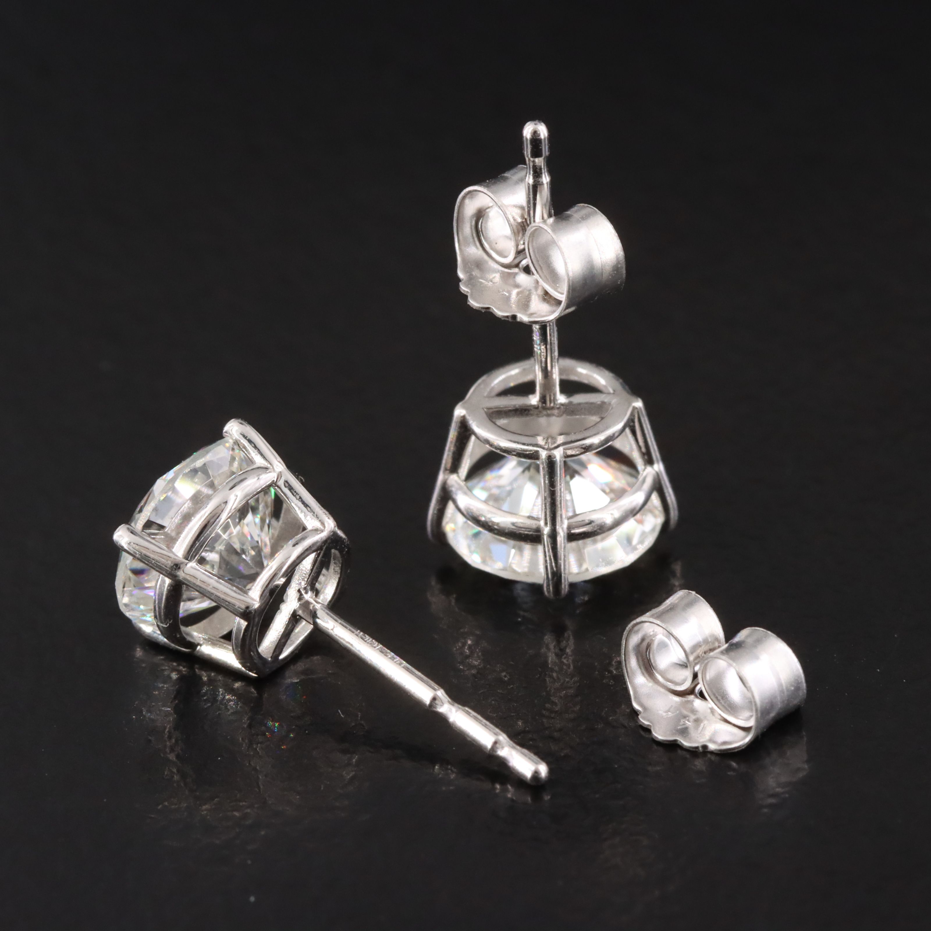 14K 1.93 CTW Lab Grown Diamond Stud Earrings