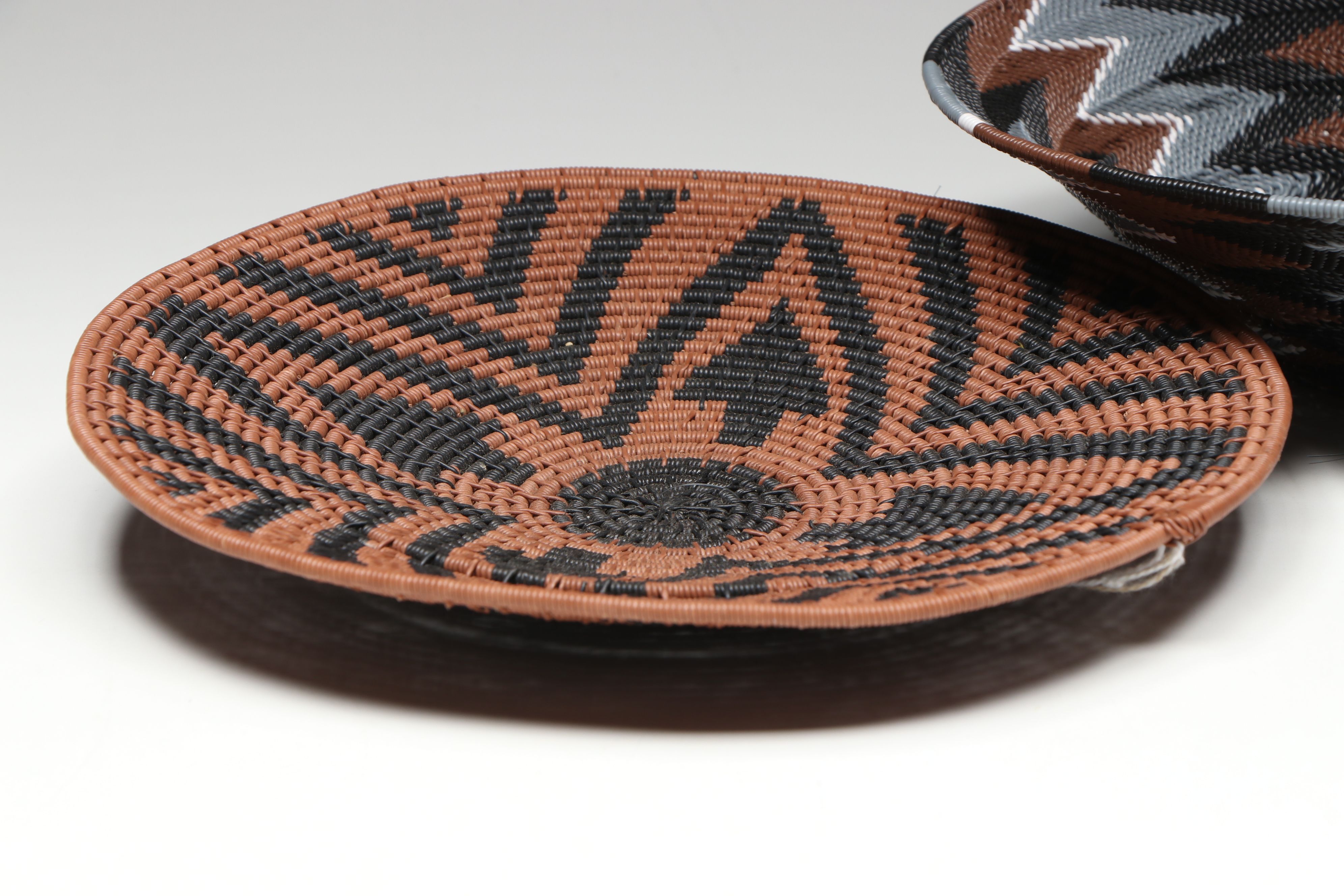 Zulu Round Telephone Wire Baskets