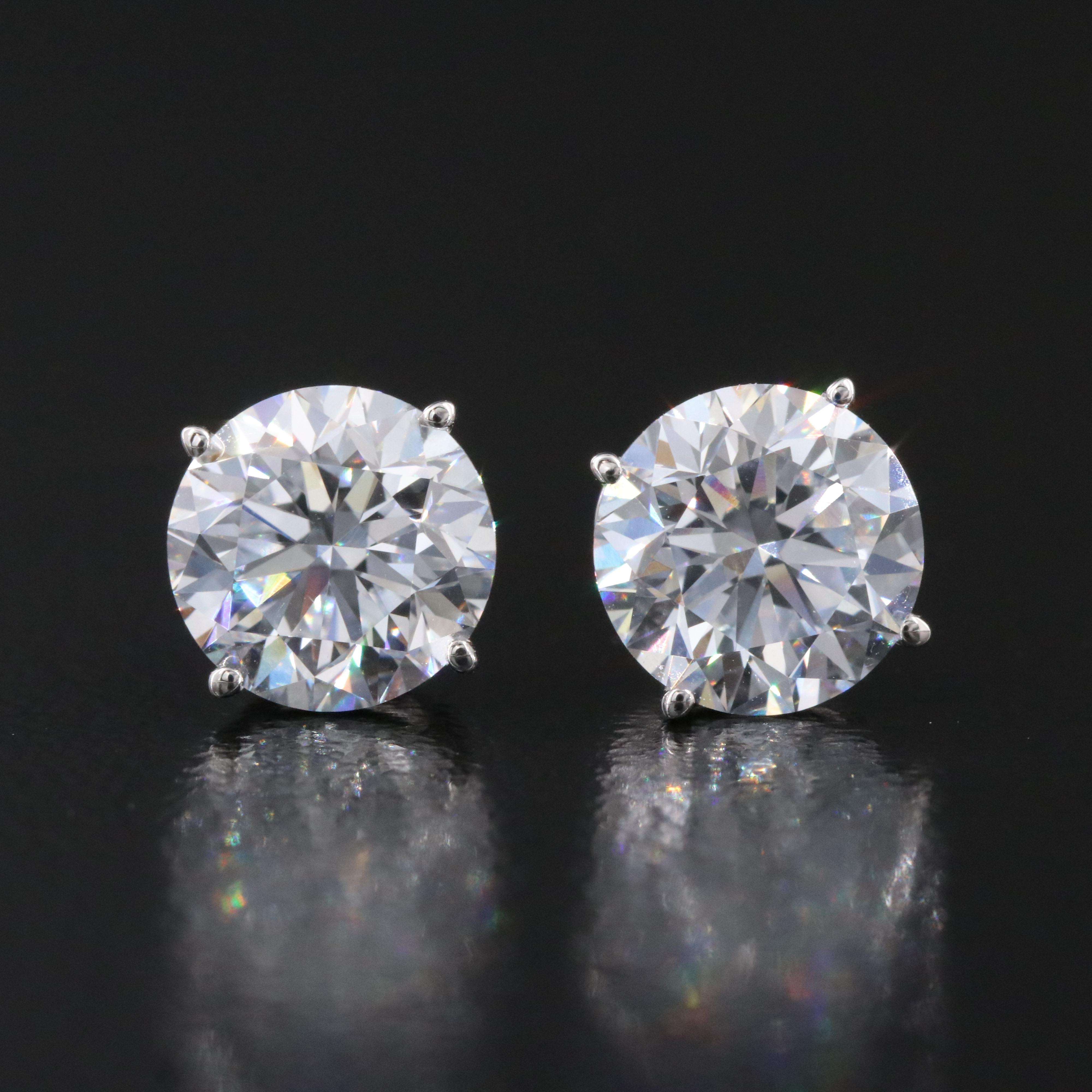 14K 2.80 CTW Lab Grown Diamond Stud Earrings