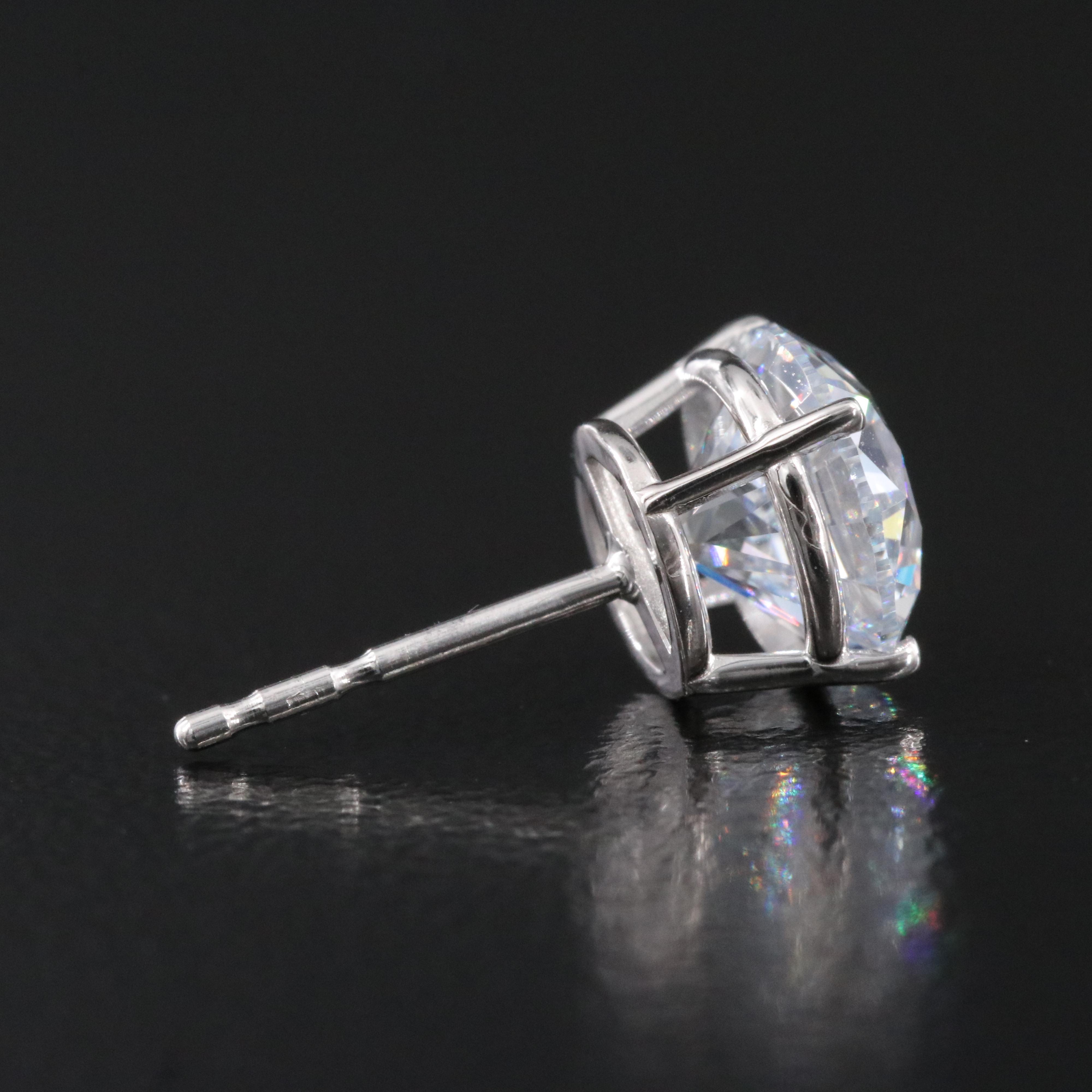 14K 2.80 CTW Lab Grown Diamond Stud Earrings