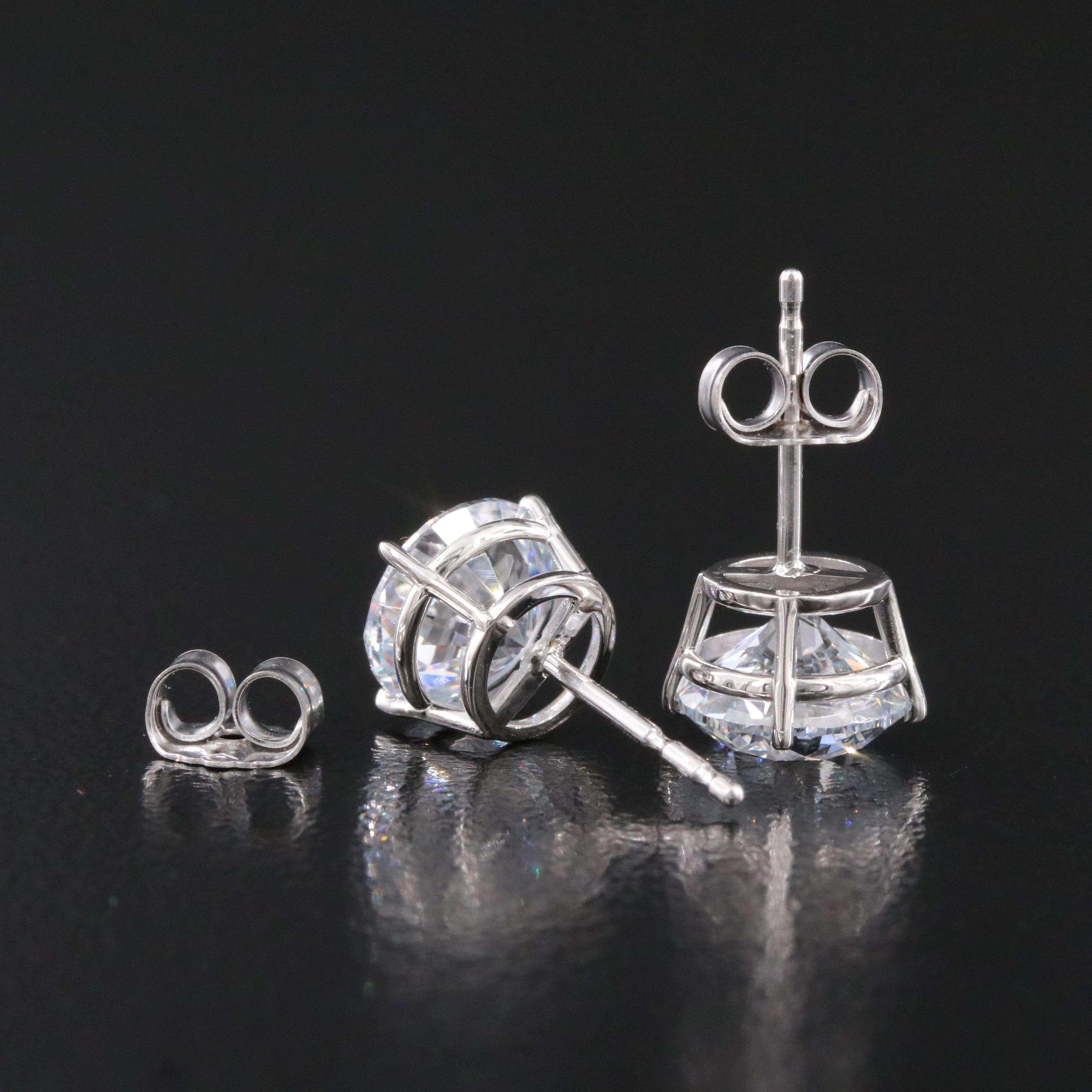 14K 2.80 CTW Lab Grown Diamond Stud Earrings