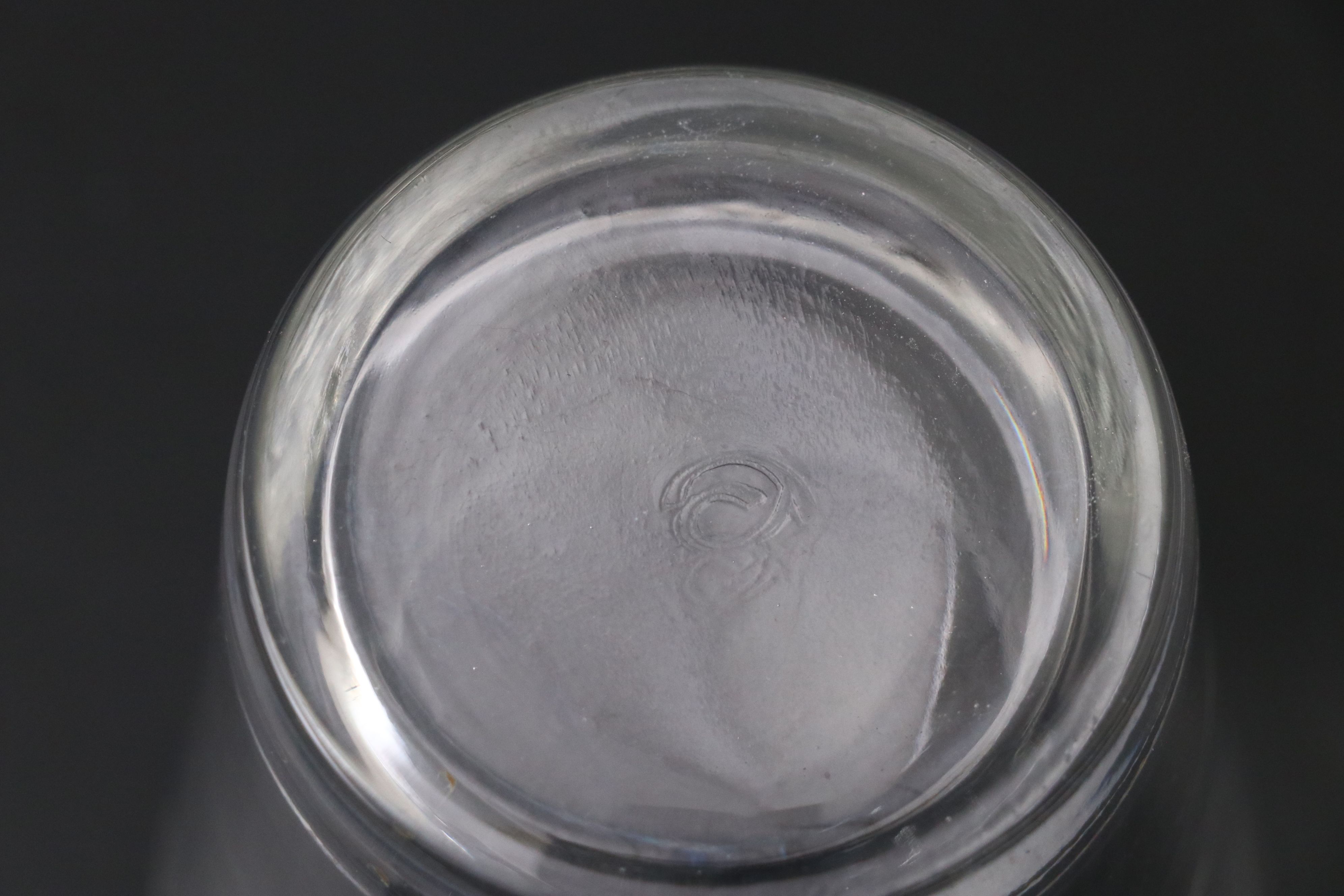 Water and Sherbet Glasses with Old Fashioned Glasses