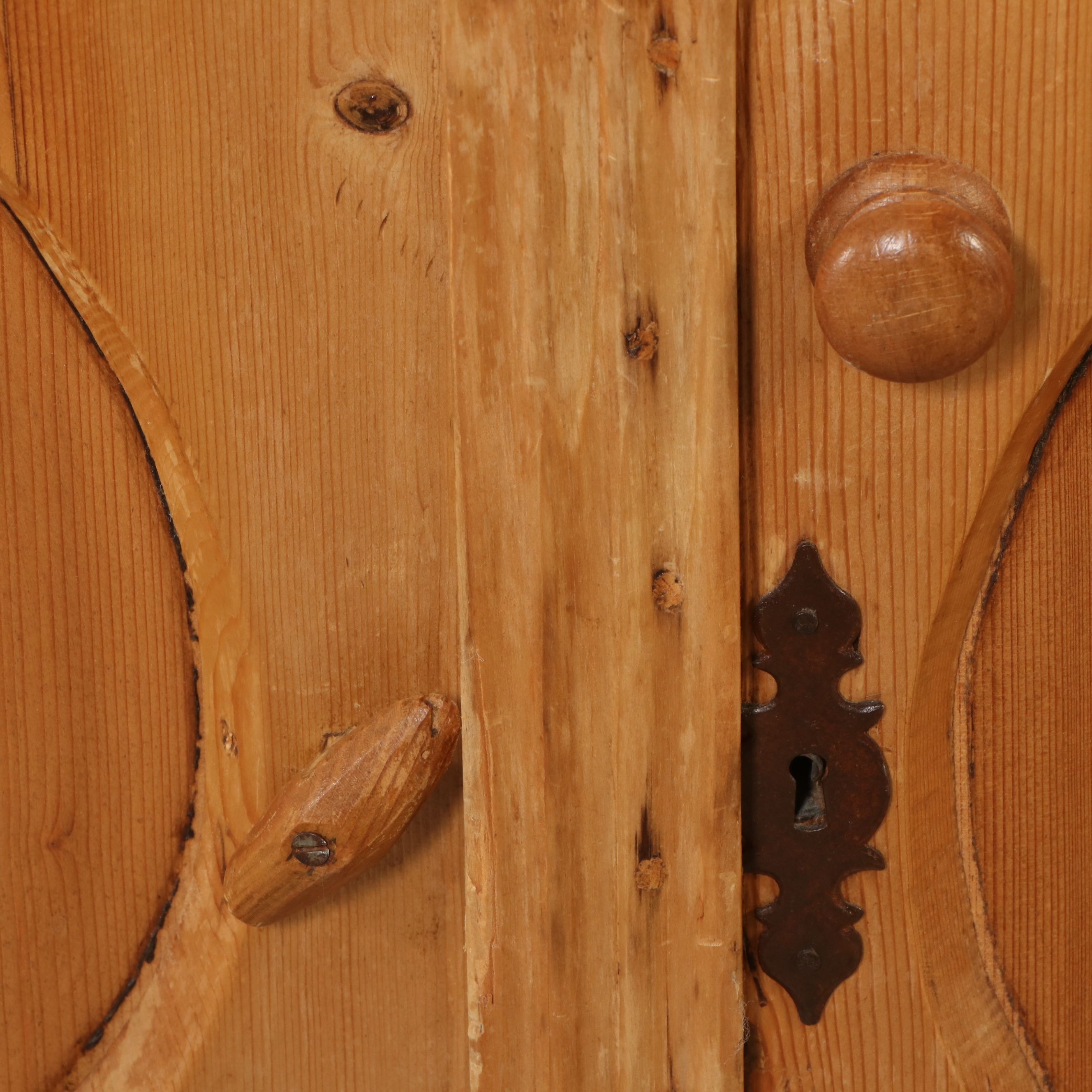 Austrian Carved Pine Sideboard, Late 19th Century