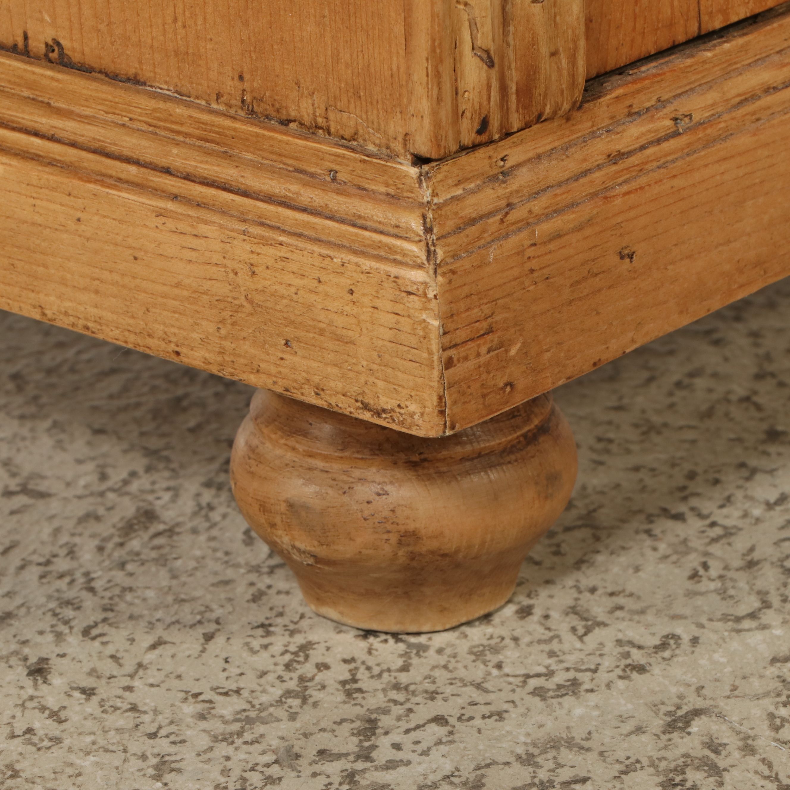Austrian Carved Pine Sideboard, Late 19th Century