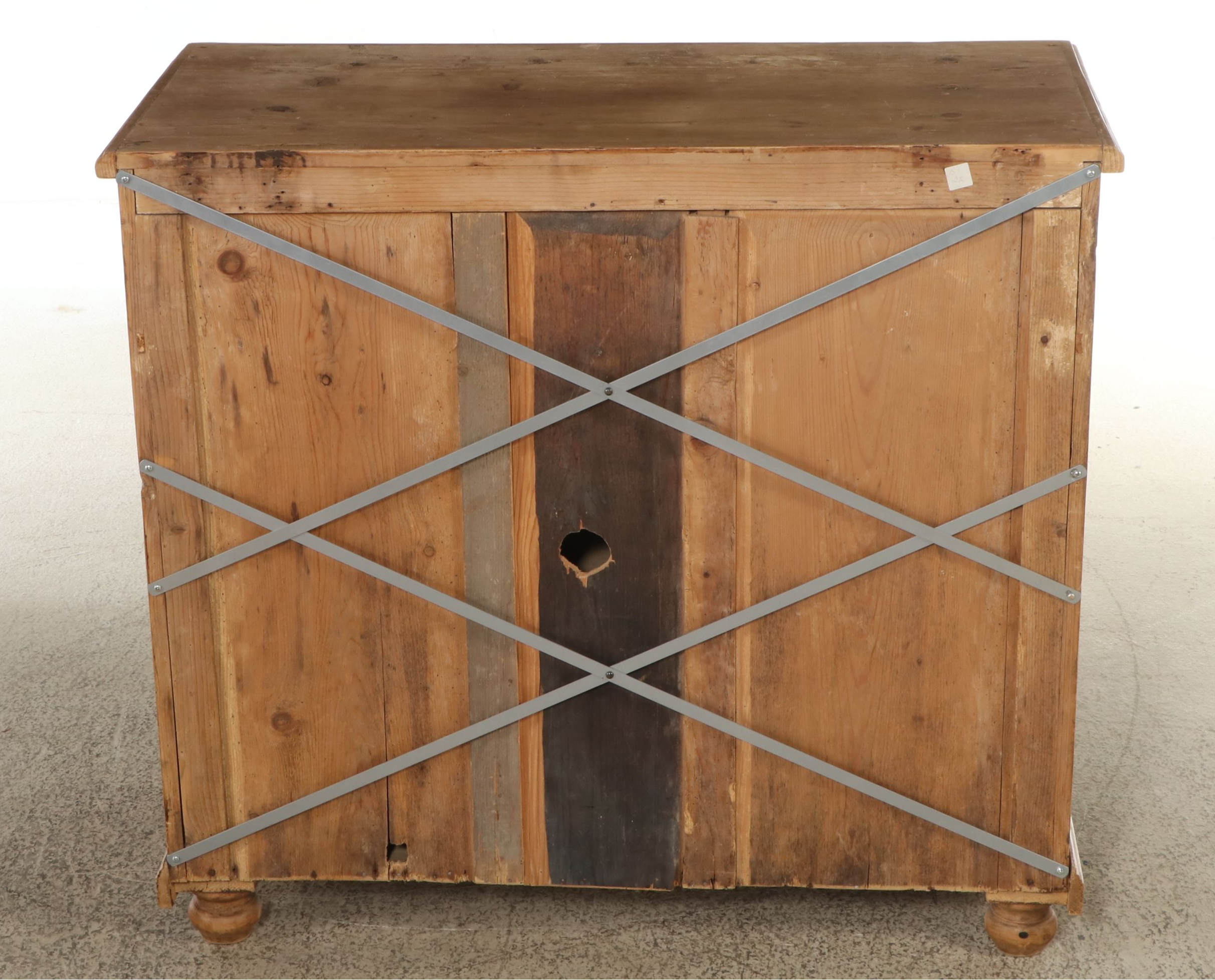 Austrian Carved Pine Sideboard, Late 19th Century