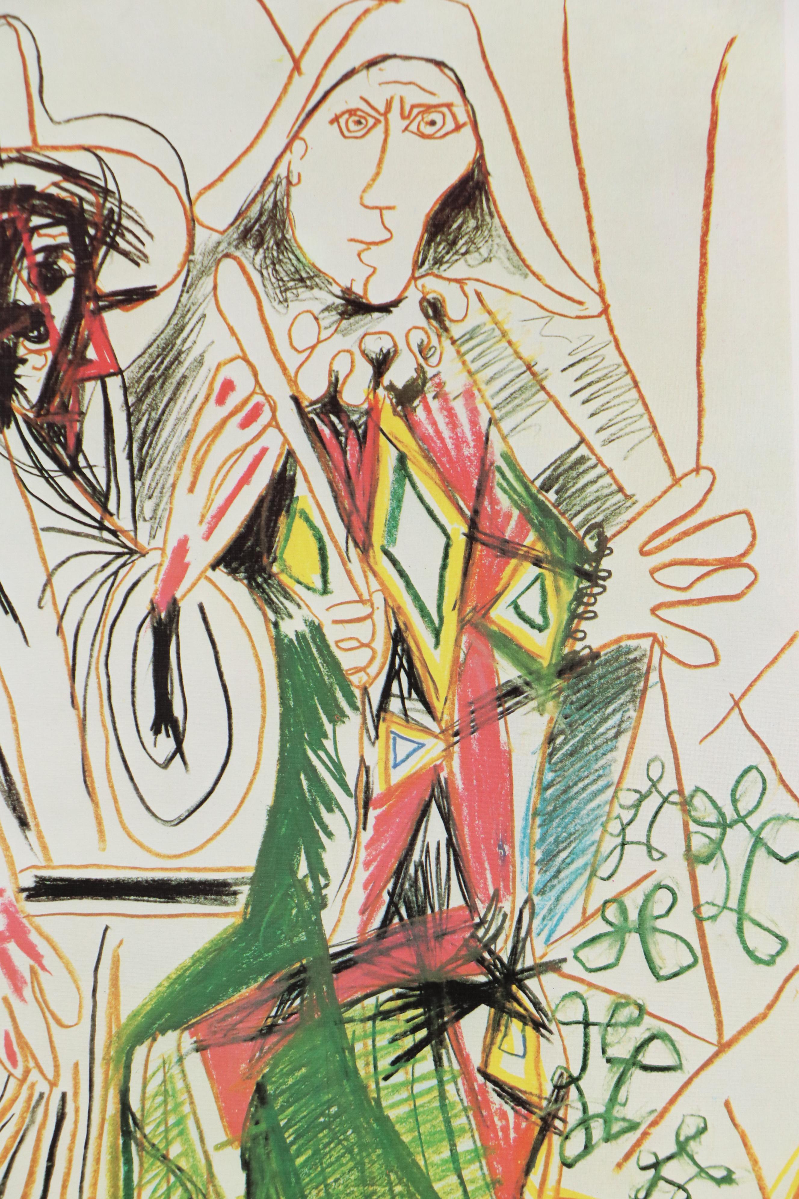 Galerie Felix Vercel Offset Lithograph Exhibition Poster After Pablo Picasso