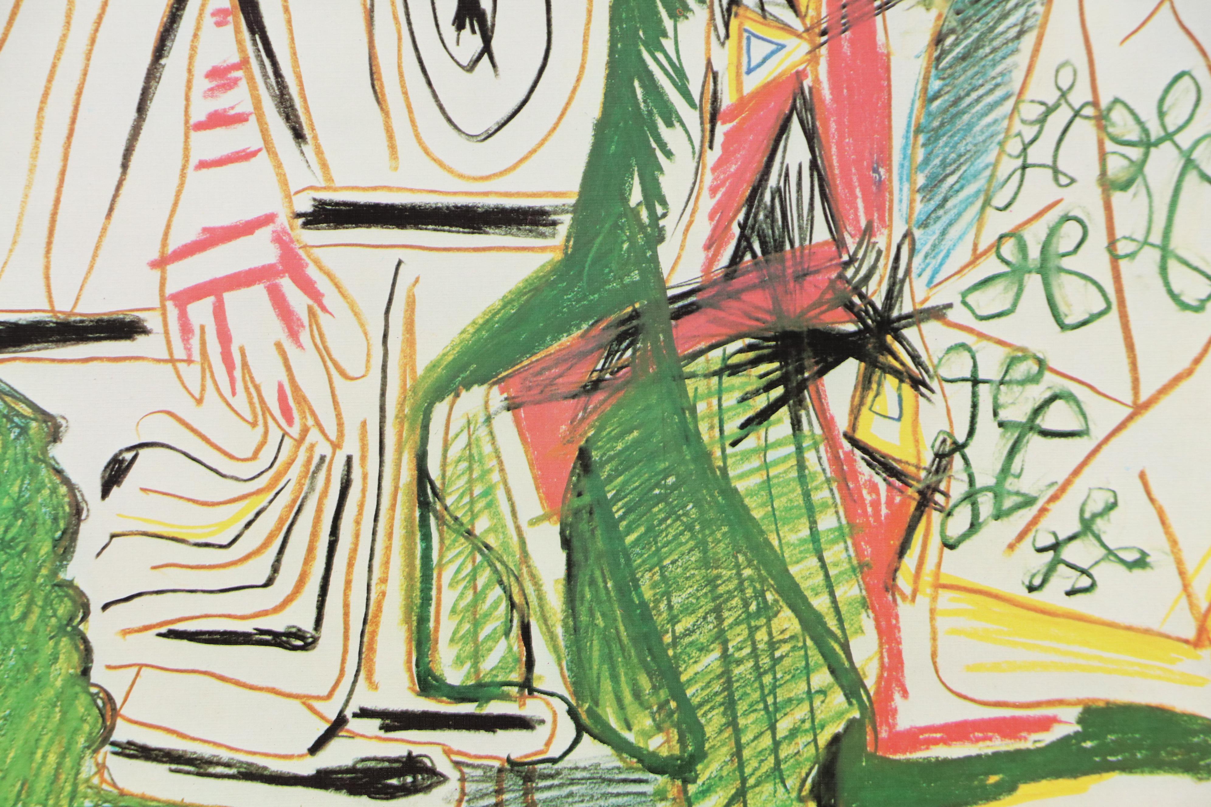 Galerie Felix Vercel Offset Lithograph Exhibition Poster After Pablo Picasso