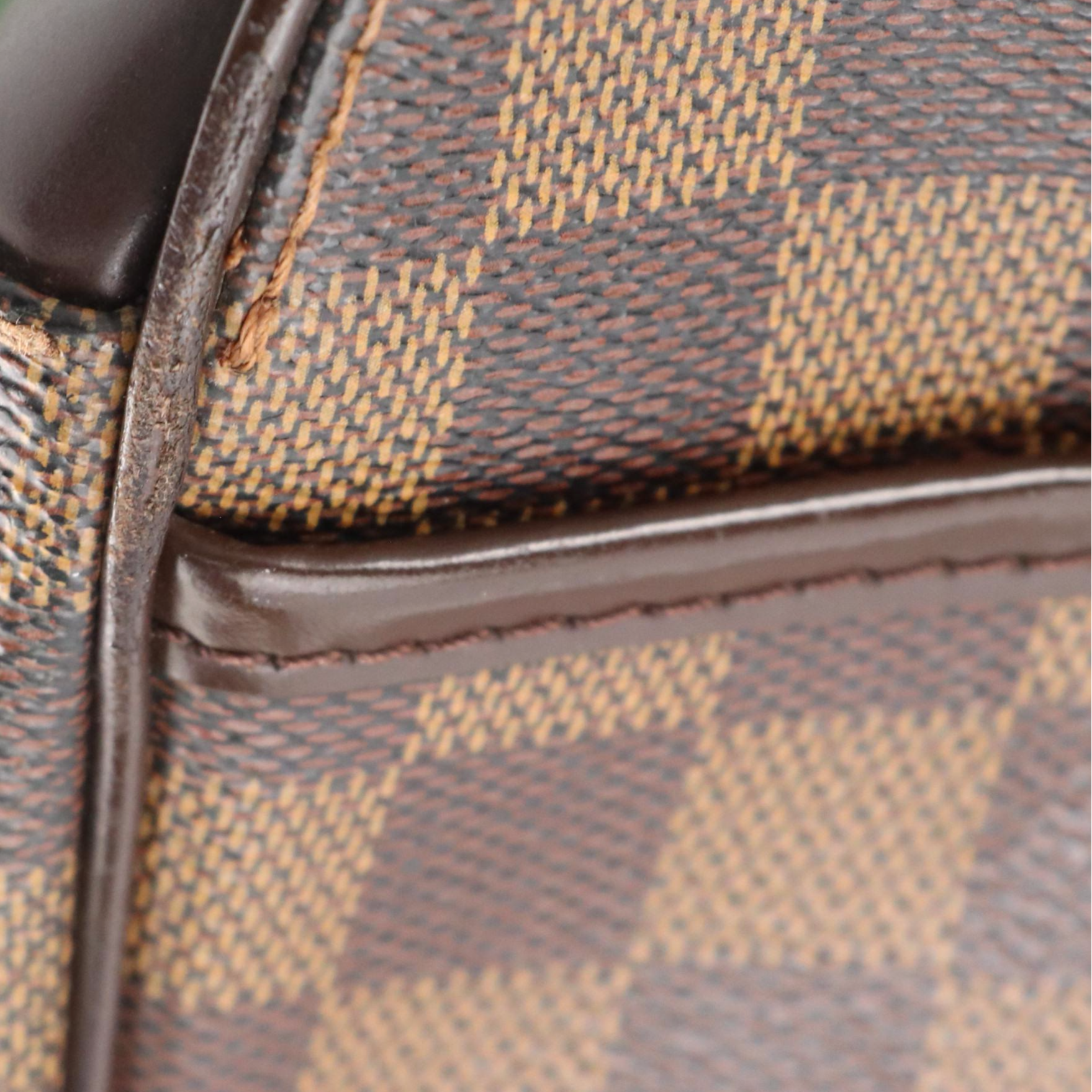 Louis Vuitton Sarria Horizontal Handbag in Damier Ebene Canvas and Leather