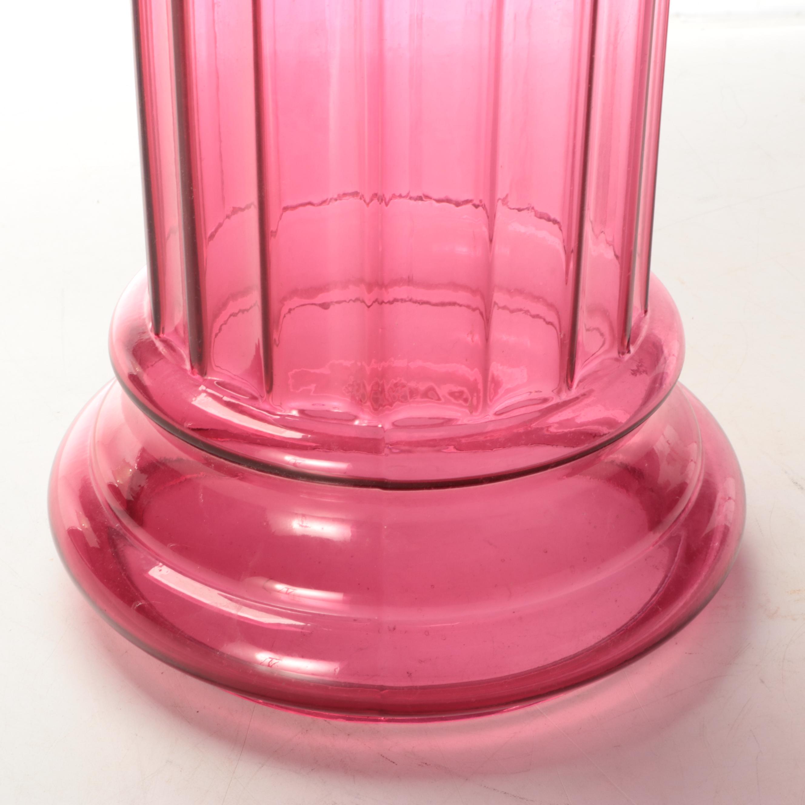 Vintage Pilgrim Glass Pedestal