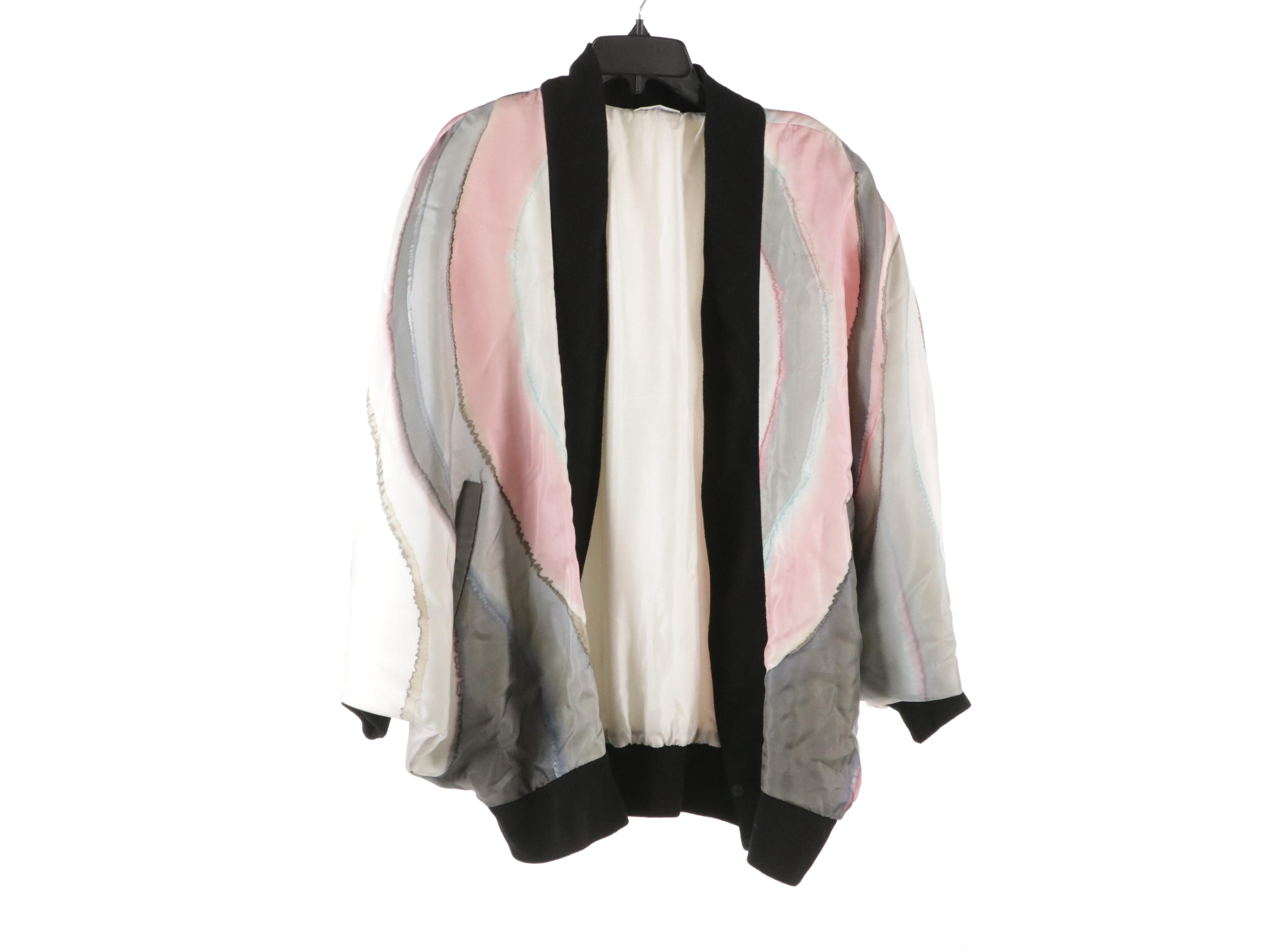 J. Peterman Company Black Silk Button-Down Blouse, Wrap Top, Other Skirts & More