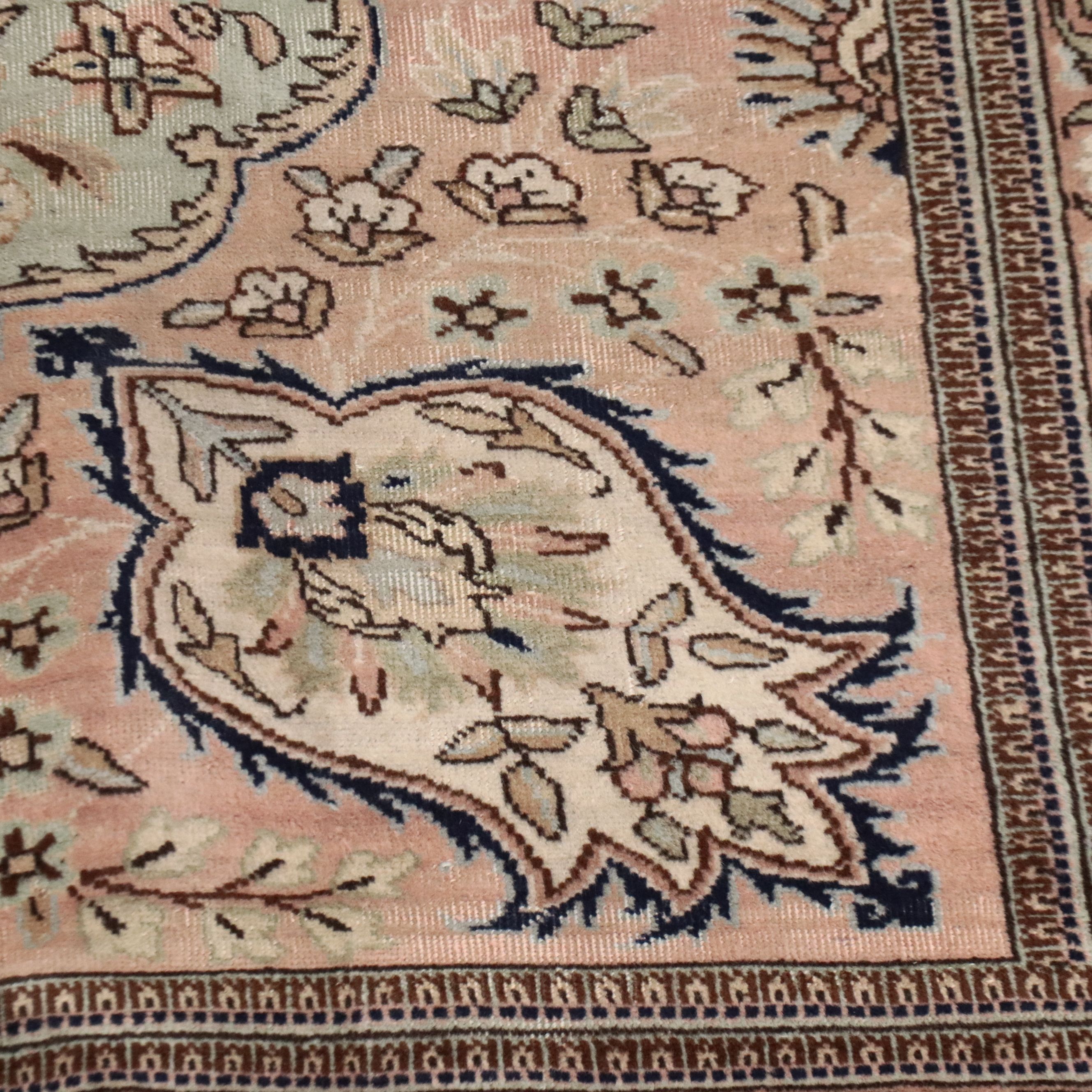 9'10 x 13'1 Hand-Knotted Persian Tabriz Room-Sized Rug