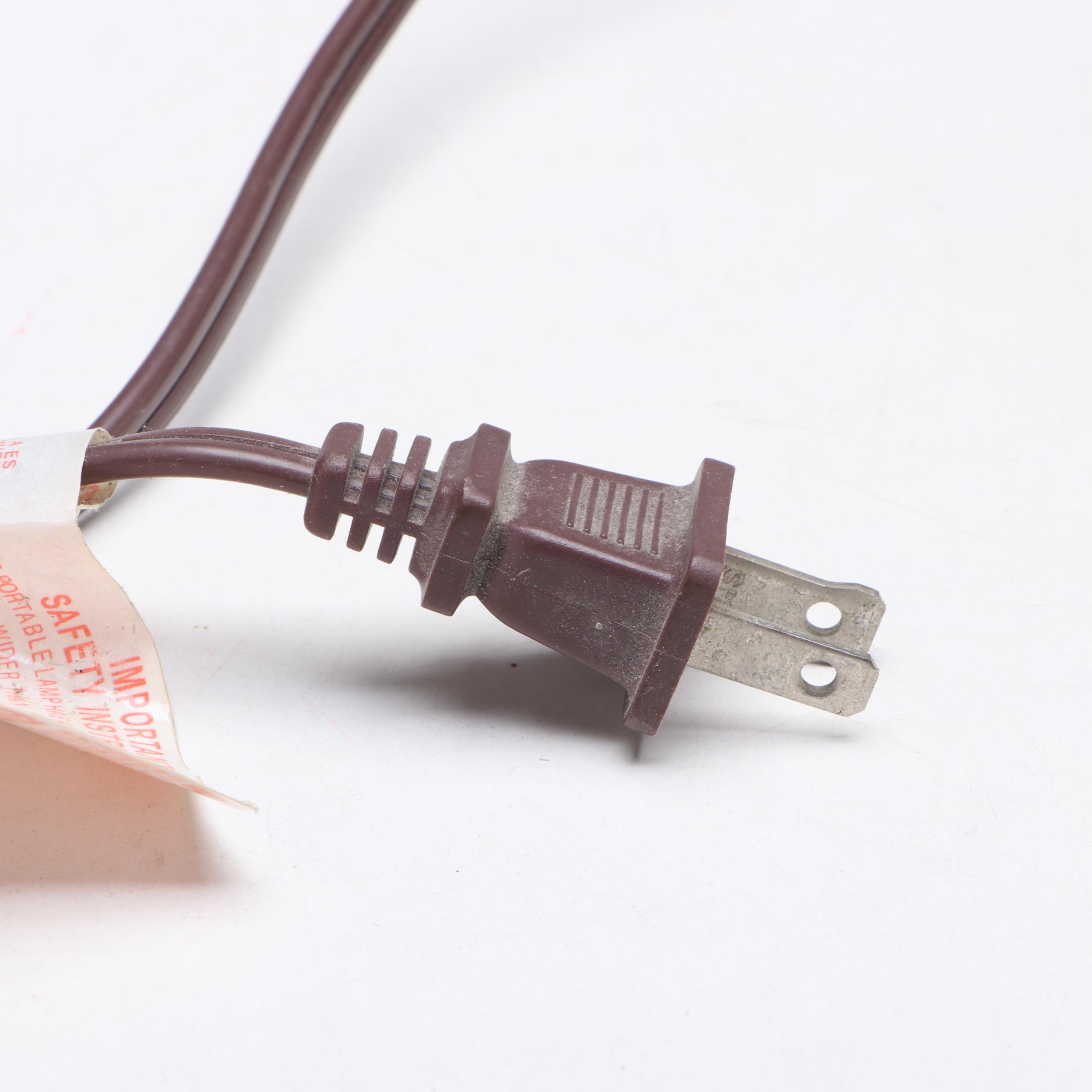 Dale Tiffany Art Nouveau Style Cameo Glass Table Lamp with Illuminated Base