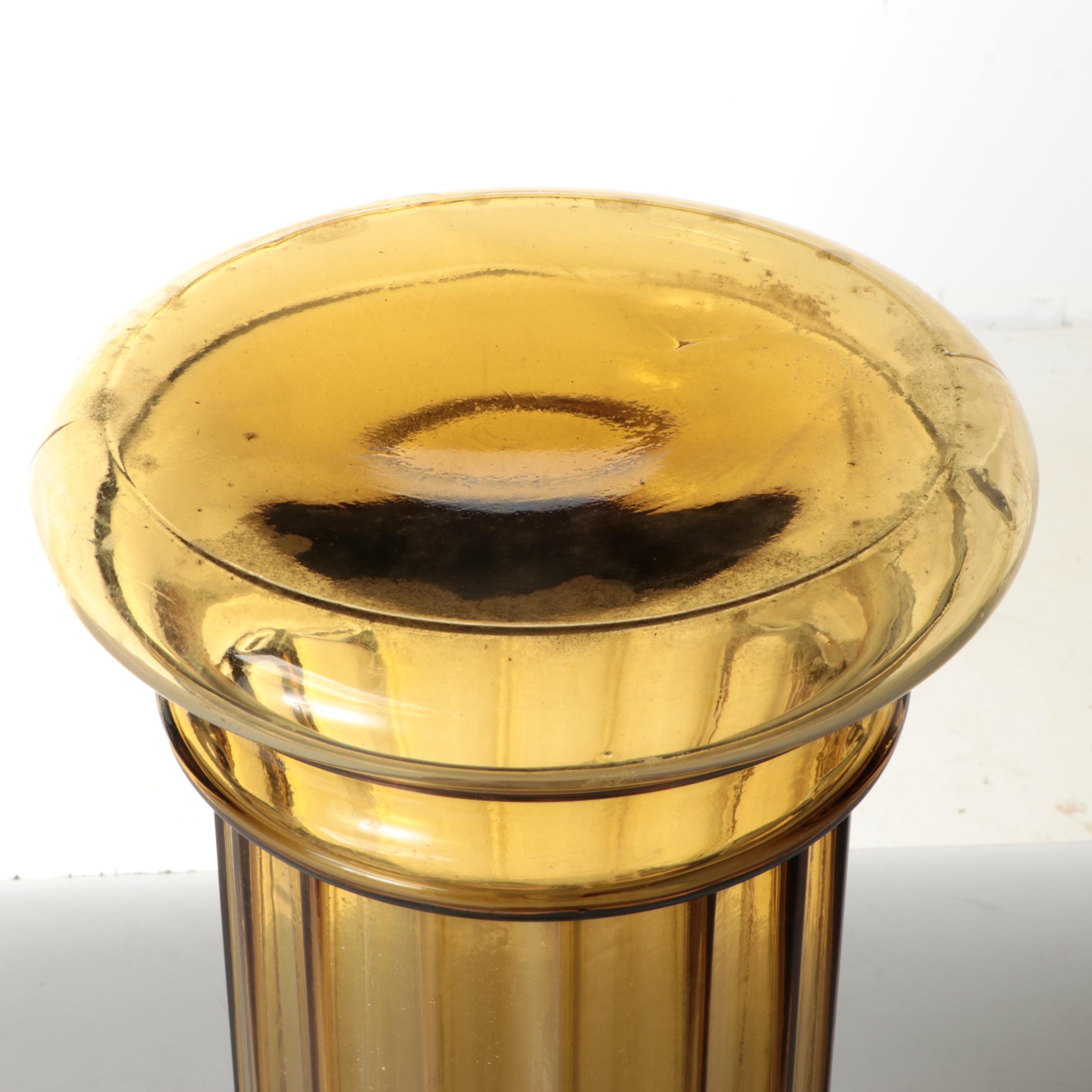 Vintage Pilgrim Glass Pedestal