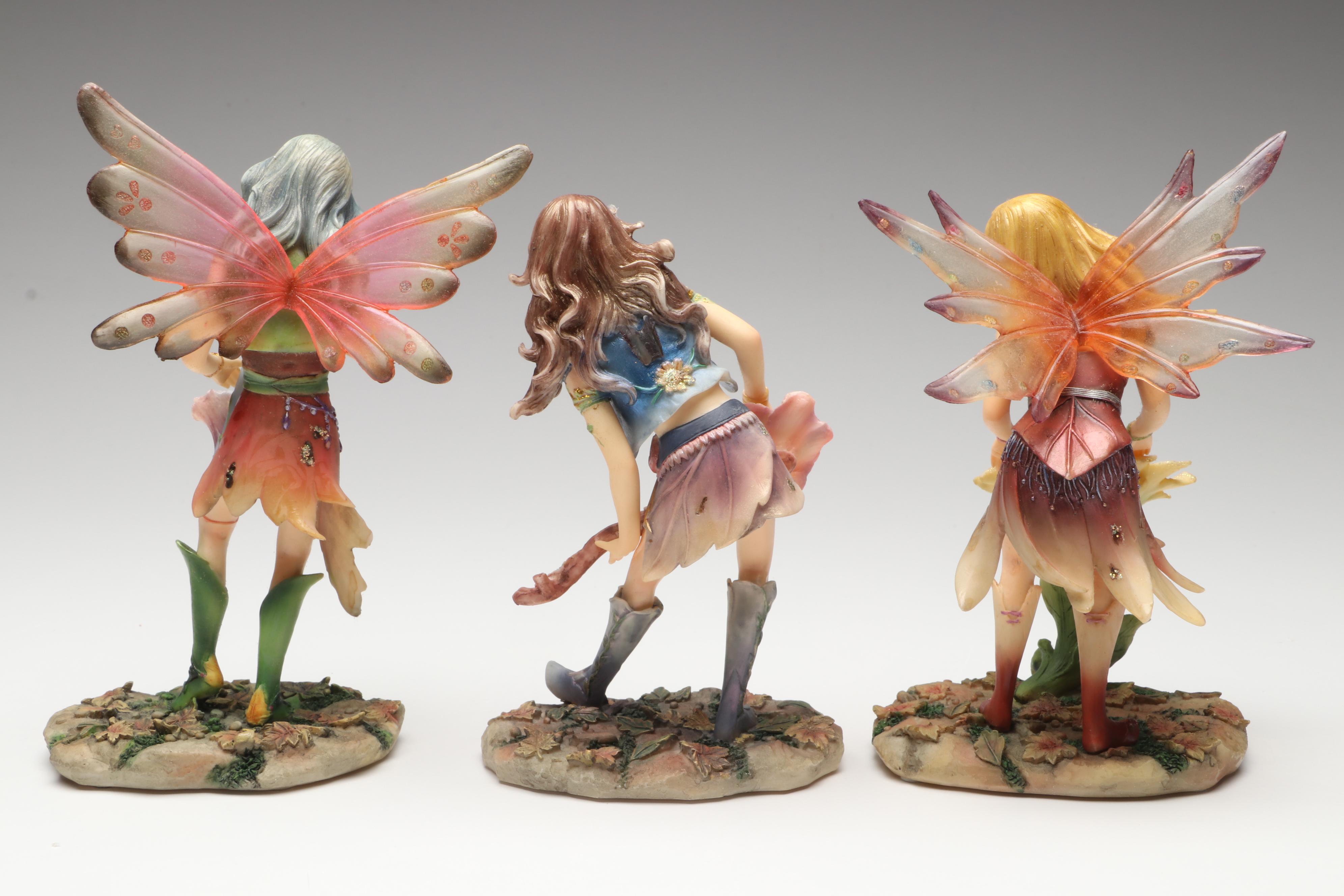 Munro Enterprises "Faerie Glen" Resin Fairies