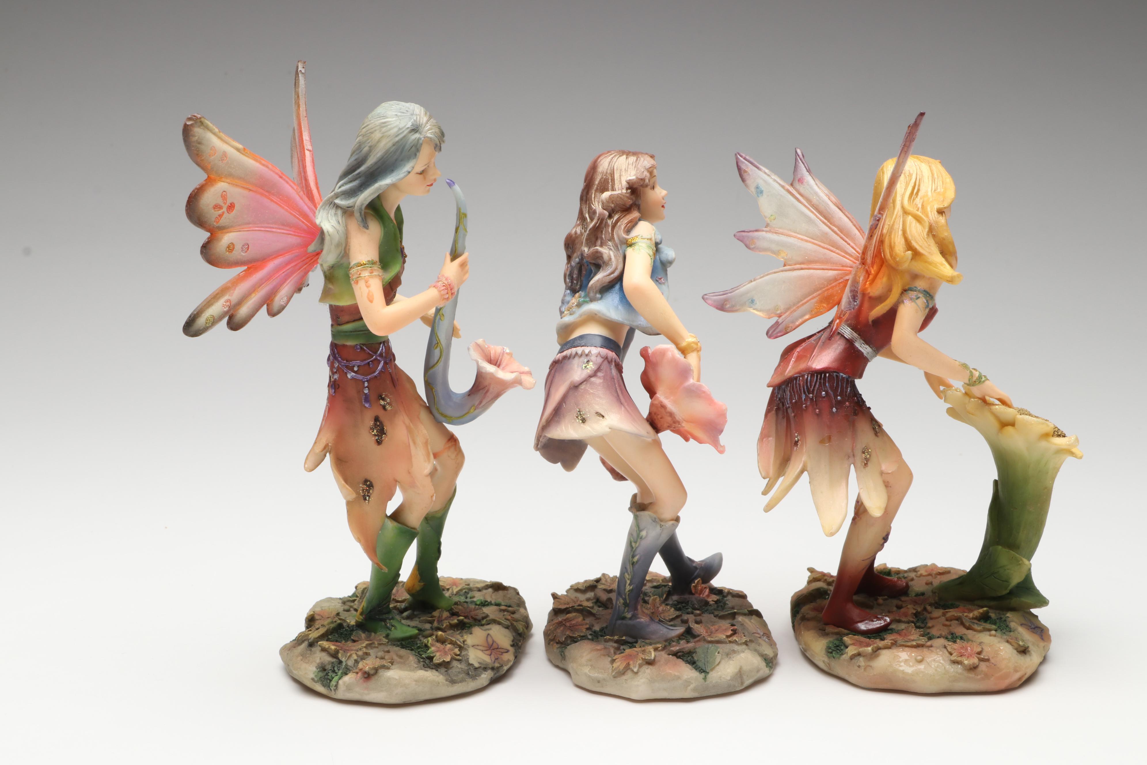 Munro Enterprises "Faerie Glen" Resin Fairies