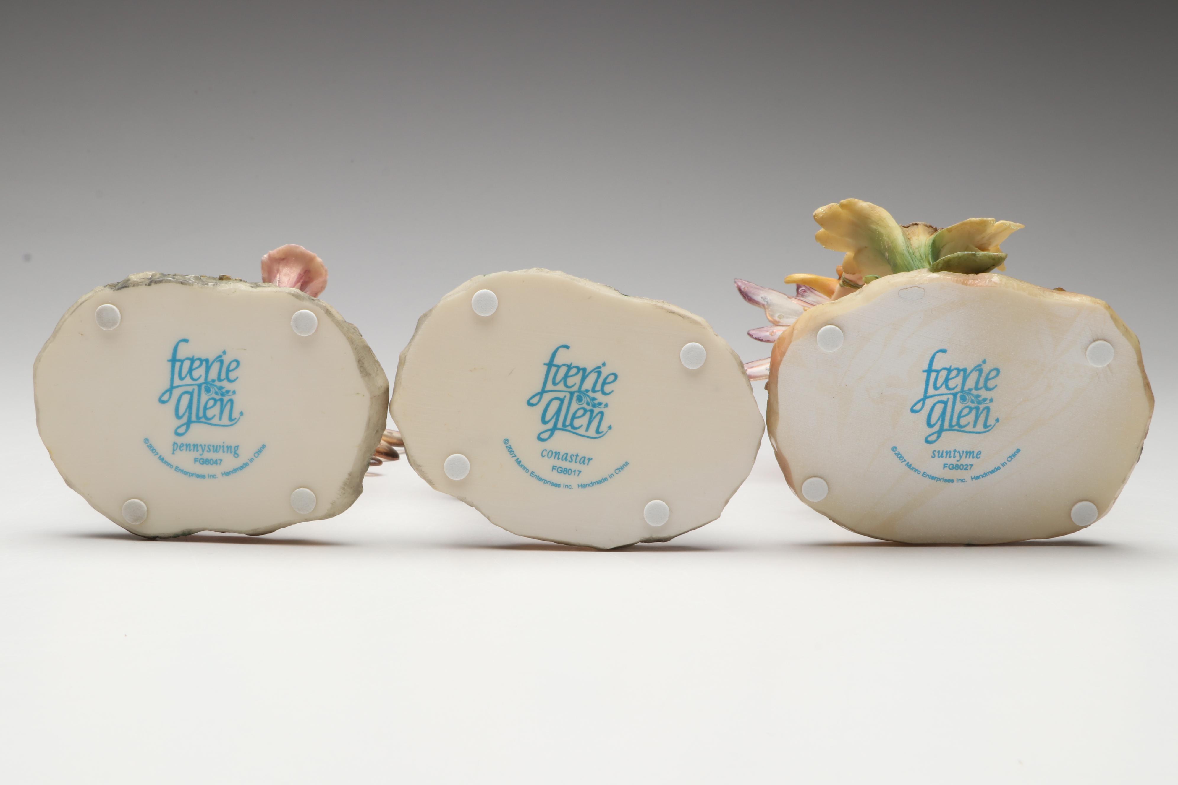 Munro Enterprises "Faerie Glen" Resin Fairies